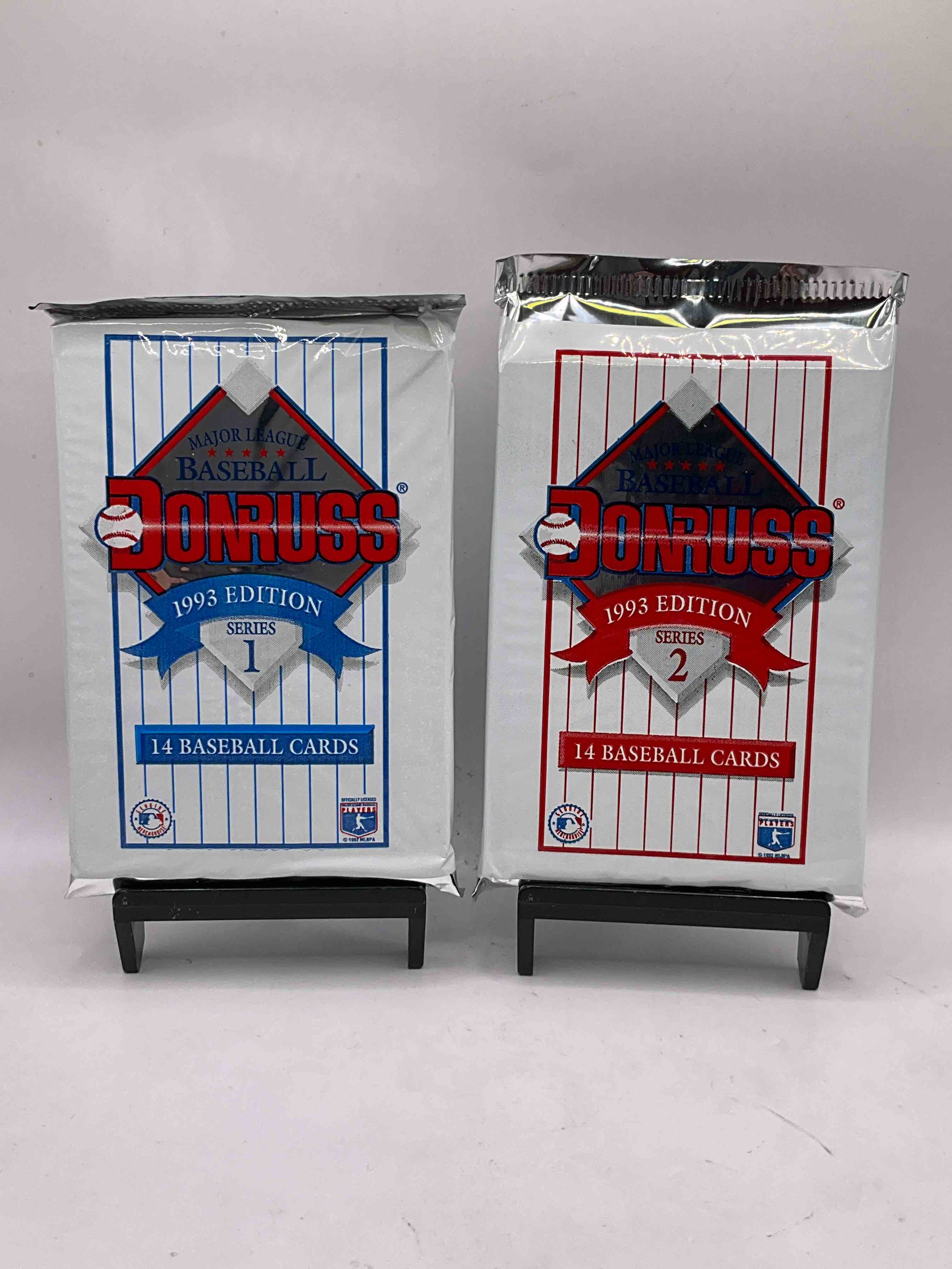 Great Year! 1993 Donruss Baseball Unopened Baseball Card Packs, Direct From Original Sealed Retail Case! Search For Valuable Rated Rookie Cards From Chipper Jones (PSA 10 $150+) & Mike Piazza, Early Ken Griffey Jr. & So Much More!