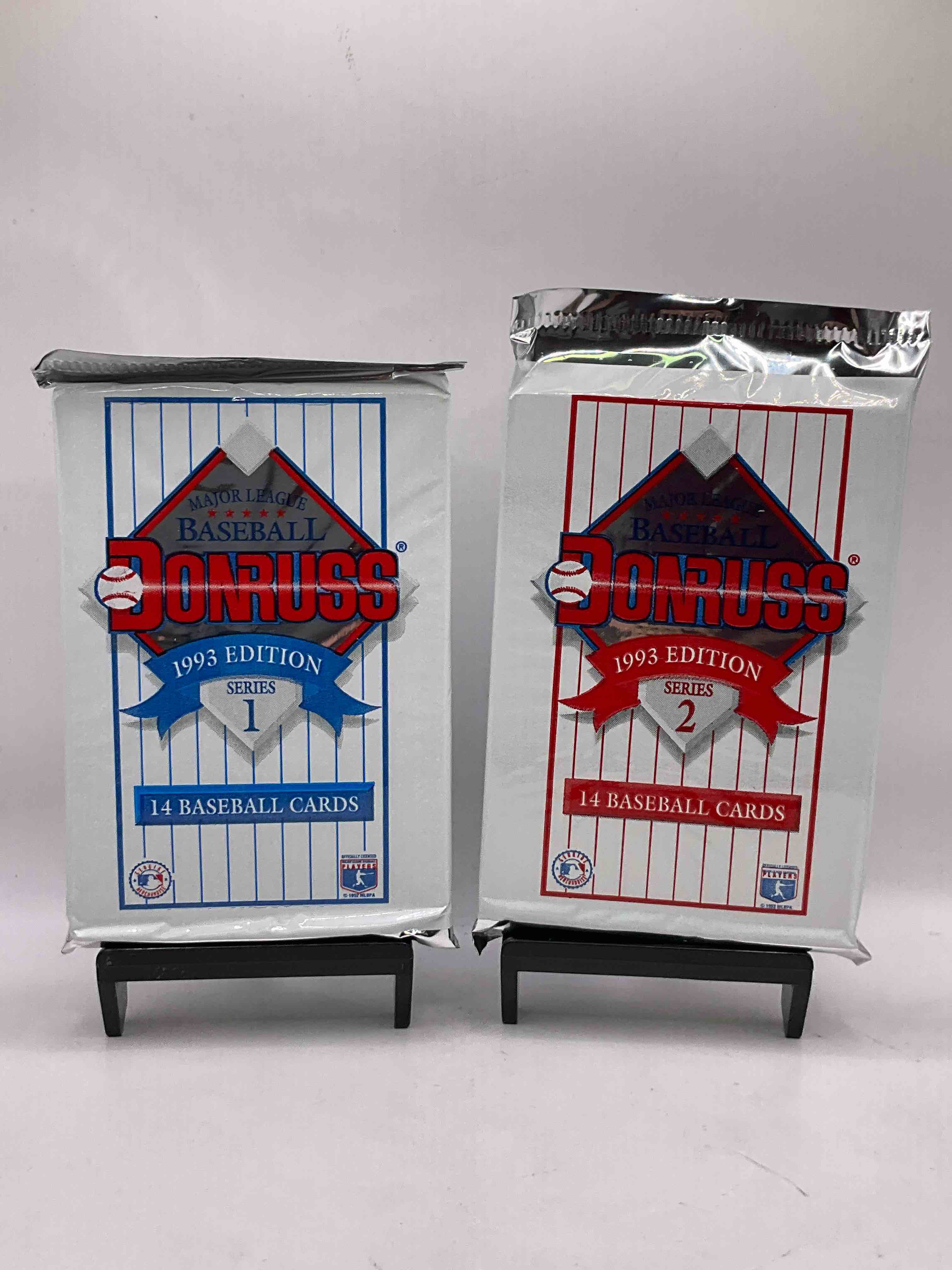 Great Year! 1993 Donruss Baseball Unopened Baseball Card Packs, Direct From Original Sealed Retail Case! Search For Valuable Rated Rookie Cards From Chipper Jones (PSA 10 $150+) & Mike Piazza, Early Ken Griffey Jr. & So Much More!