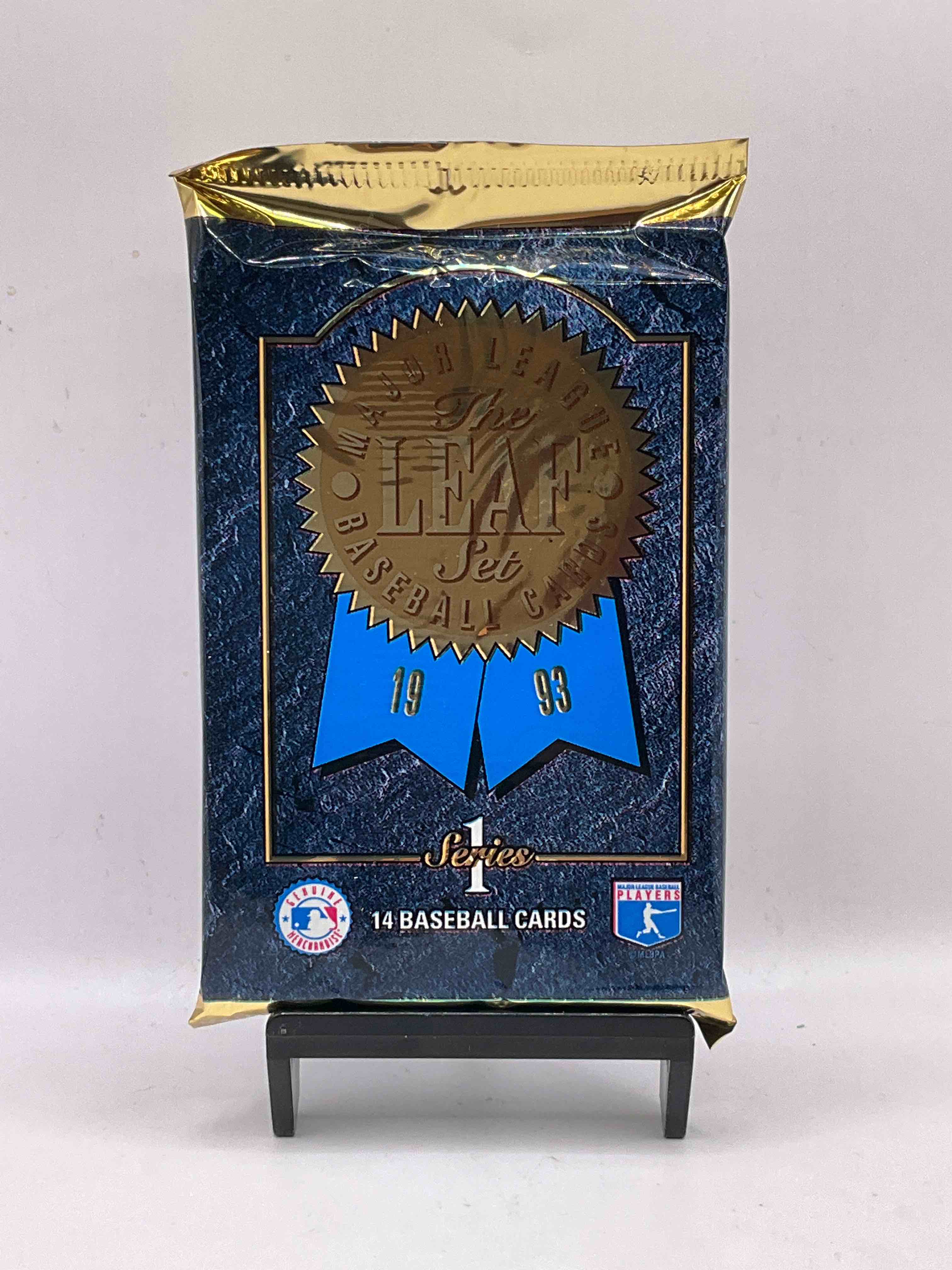 1993 Leaf Series 1 Baseball Unopened Baseball Card Packs, Direct From Original Sealed Retail Case! Search For Valuable Rookie Cards From Chipper Jones (PSA 10 $150+) & Mike Piazza, Early Ken Griffey Jr. & So Much More!