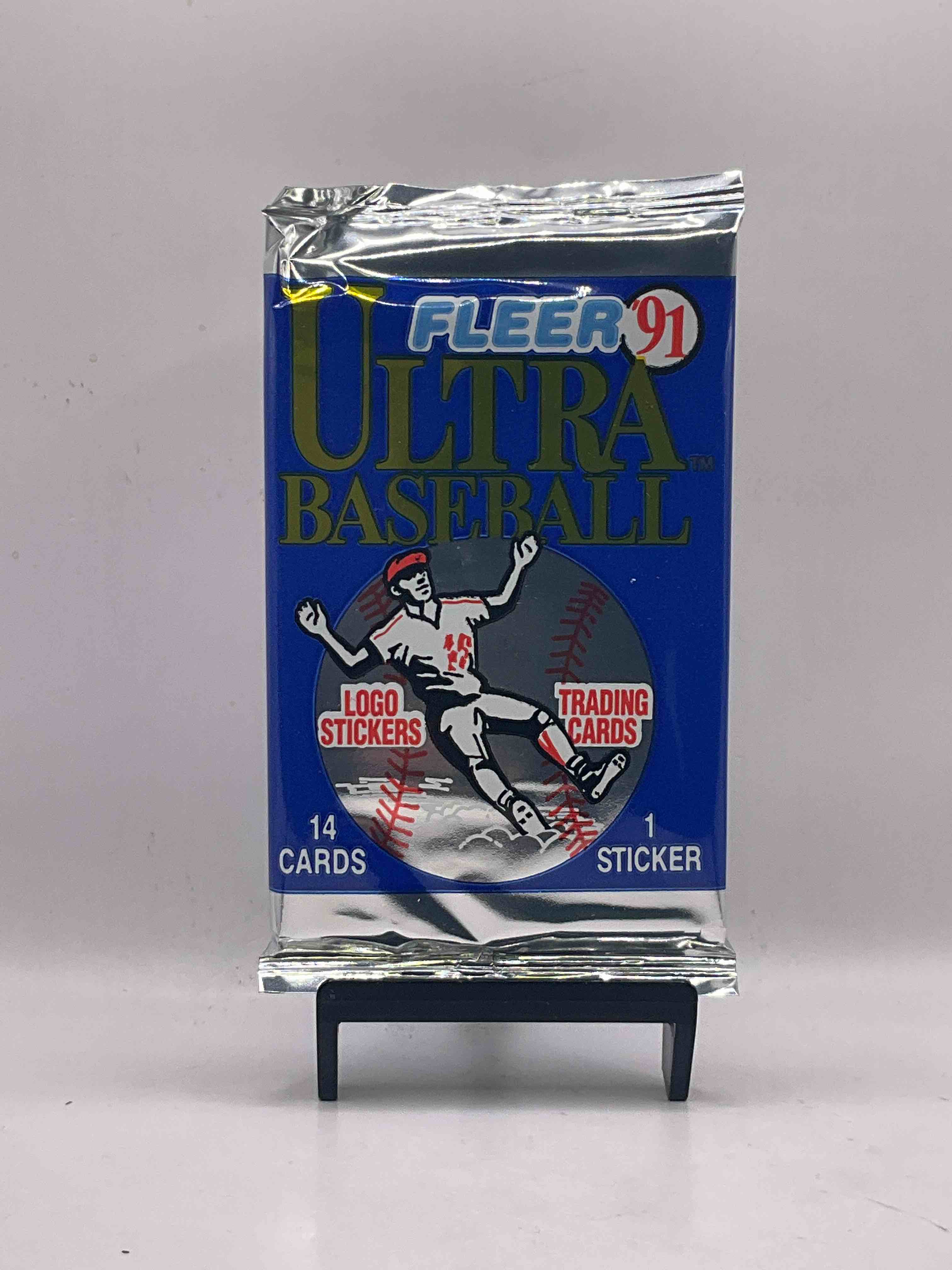1991 Fleer Ultra Baseball Sealed Card Pack, Direct From Original Retail Case! Hard To Find & Loaded With Great Cards! Search For Ken Griffey Jr. #336 (PSA 10 Value $200), Frank Thomas, Don Mattingly, Bo Jackson & So Much More!