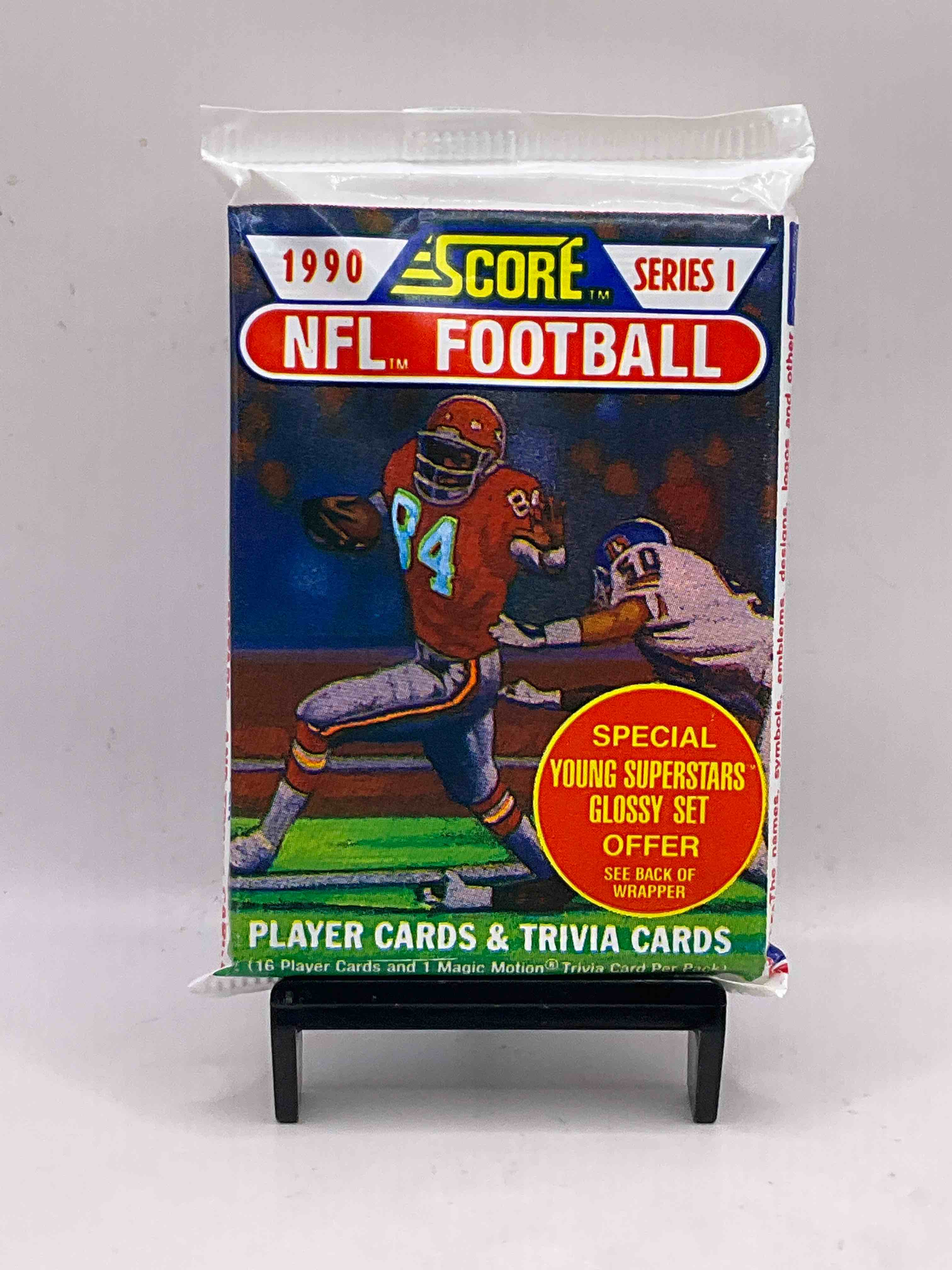 Emmitt Smith Rookie Year! 1990 Score Football Unopened Collectible Sports Card Packs! Direct From Original Box! Look For Valuable Emmitt Smith Rookie Cards!