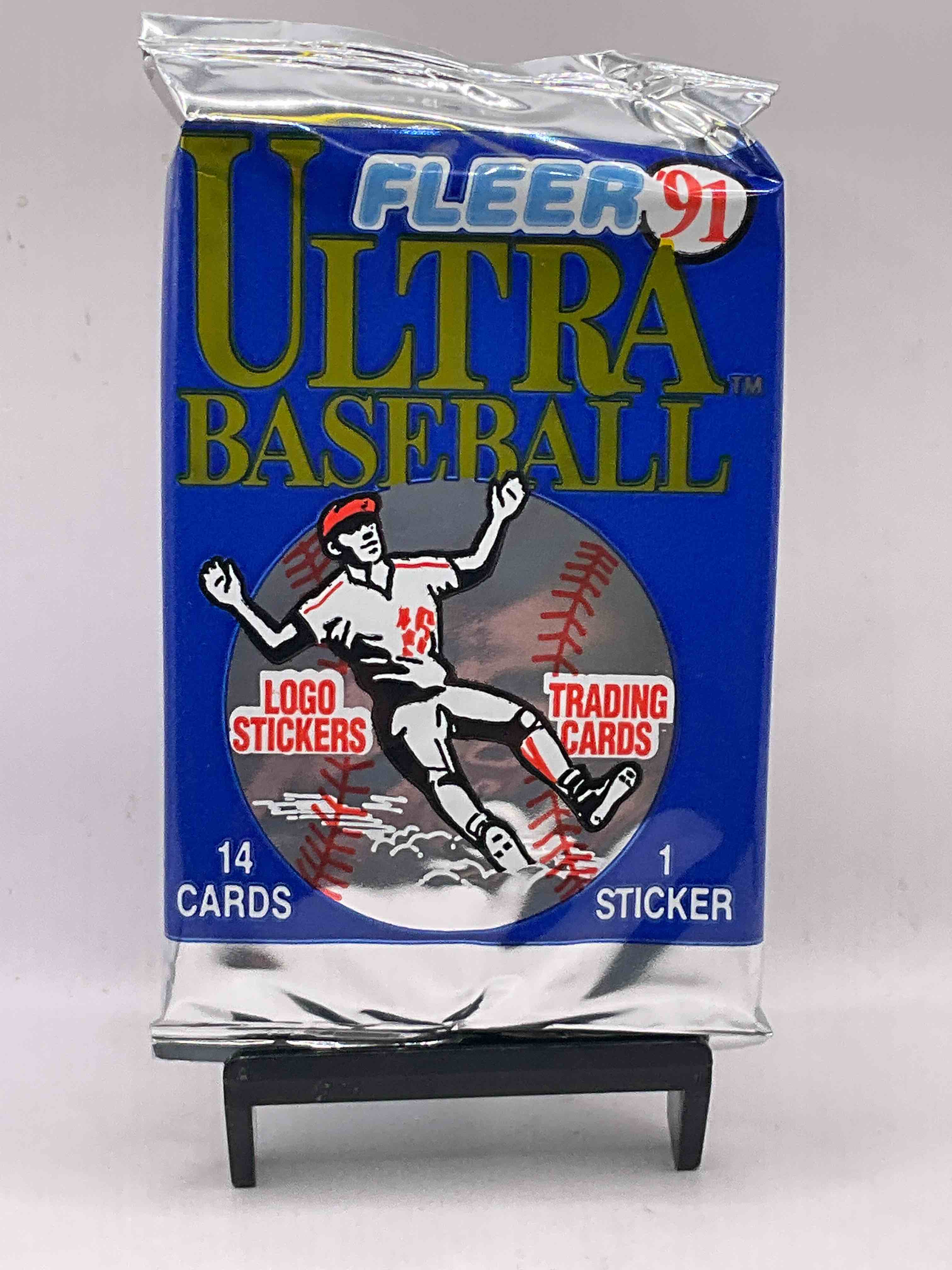 1991 Fleer Ultra Baseball Sealed Card Pack, Direct From Original Retail Case! Hard To Find & Loaded With Great Cards! Search For Ken Griffey Jr. #336 (PSA 10 Value $200), Frank Thomas, Don Mattingly, Bo Jackson & So Much More!