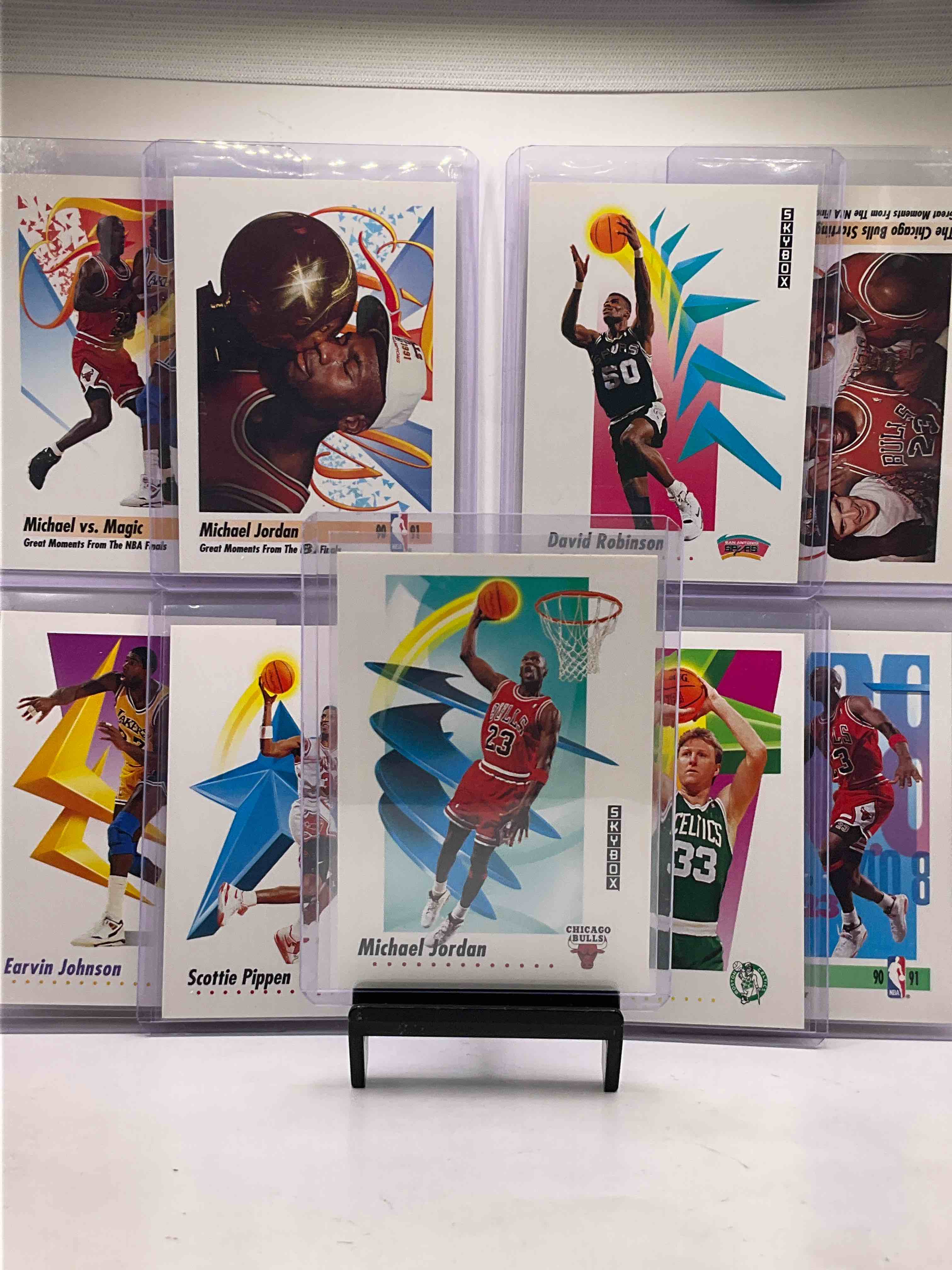 Retro Rarity! FIVE Michael Jordan Cards! 1991 Skybox Palooza! These Retro Cards Hold Some Of The Most Coveted Cards From The Year! MJ, Magic, Bird, Robinson, Pippen & So Much More!