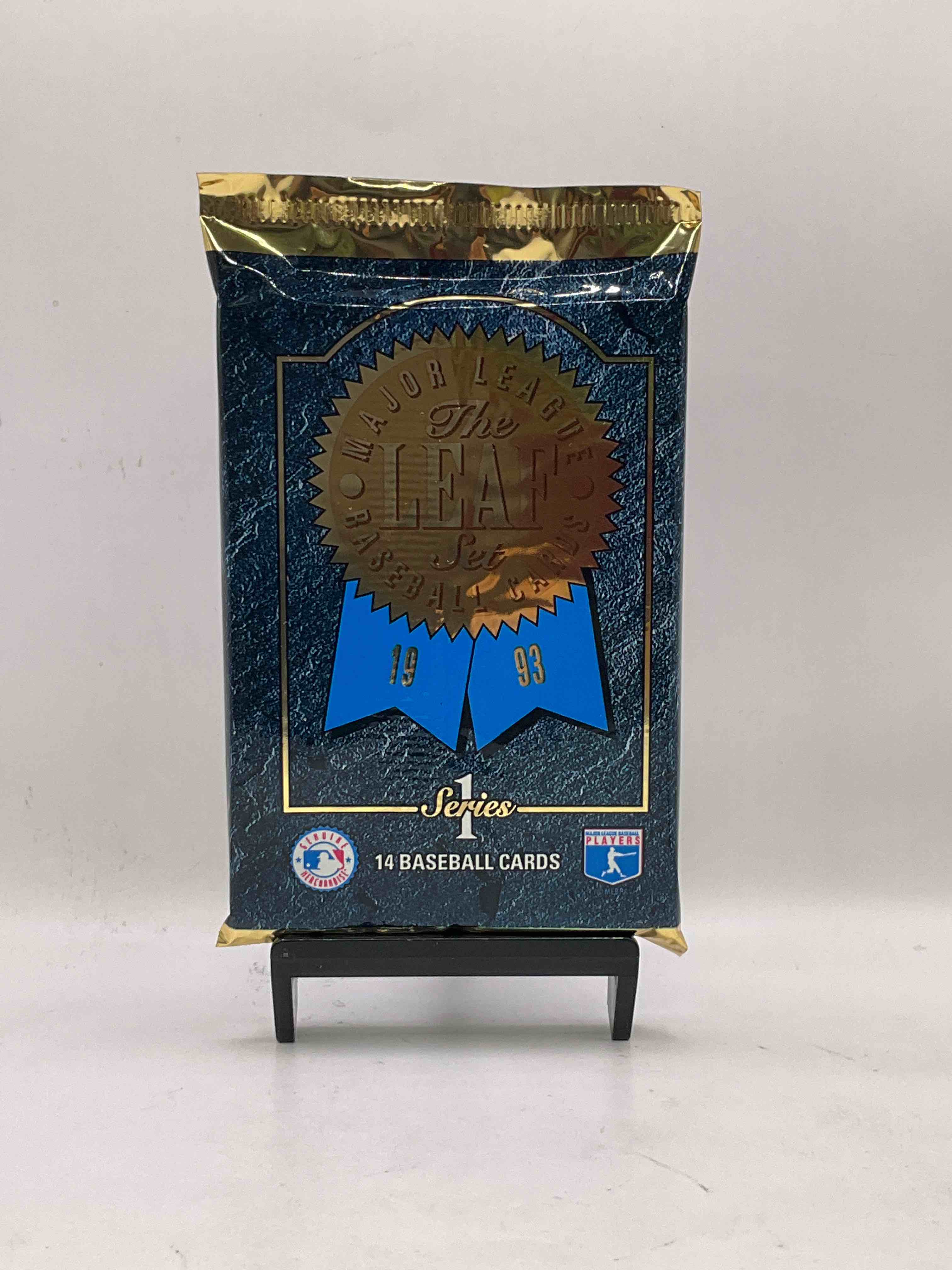 1993 Leaf Series 1 Baseball Unopened Baseball Card Packs, Direct From Original Sealed Retail Case! Search For Valuable Rookie Cards From Chipper Jones (PSA 10 $150+) & Mike Piazza, Early Ken Griffey Jr. & So Much More!