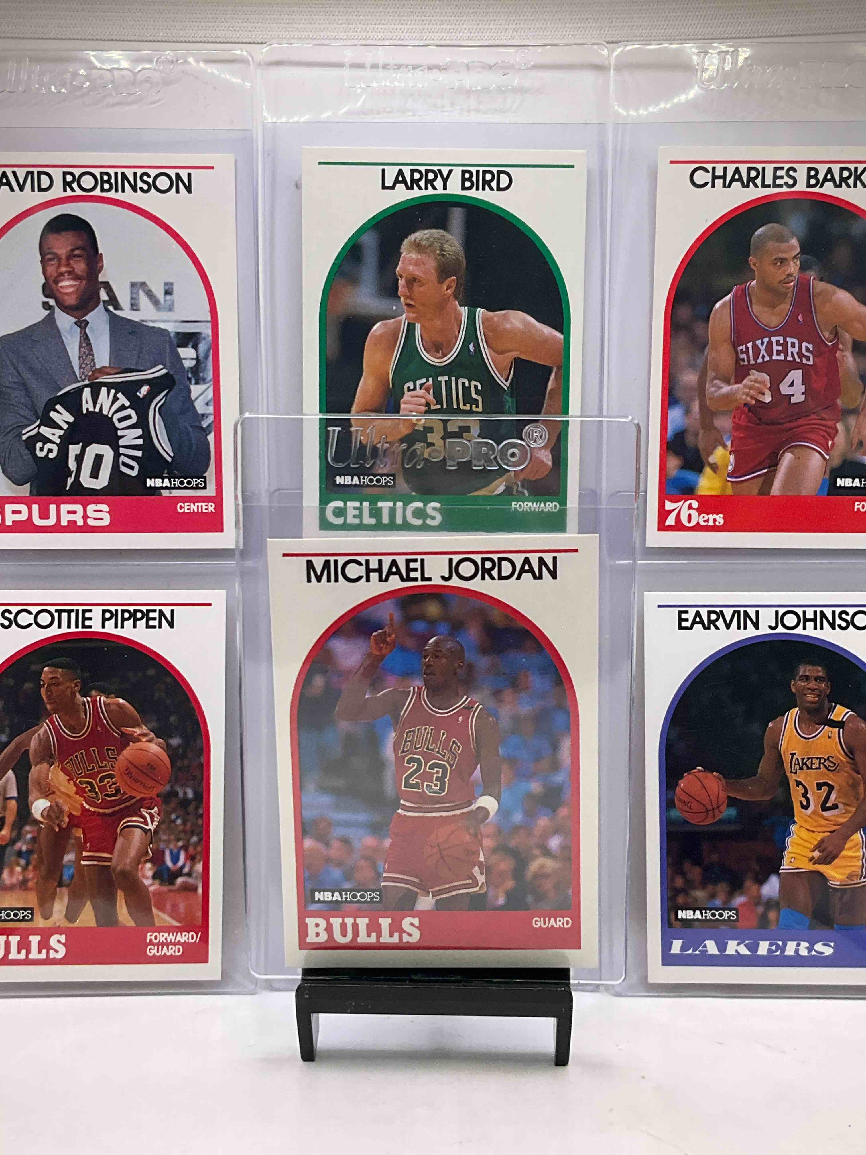 1989 Basketball! 1989 NBA Hoops Card Combo! The BEST Cards From The Year! Michael Jordan, Larry Bird, Magic Johnson, Charles Barkley & So Many More! 50 Card Lot! All Stars, Hall Of Famers, Champions & More, The Perfect Mix Of Miscellaneous ‘89 Hoops Variety! 