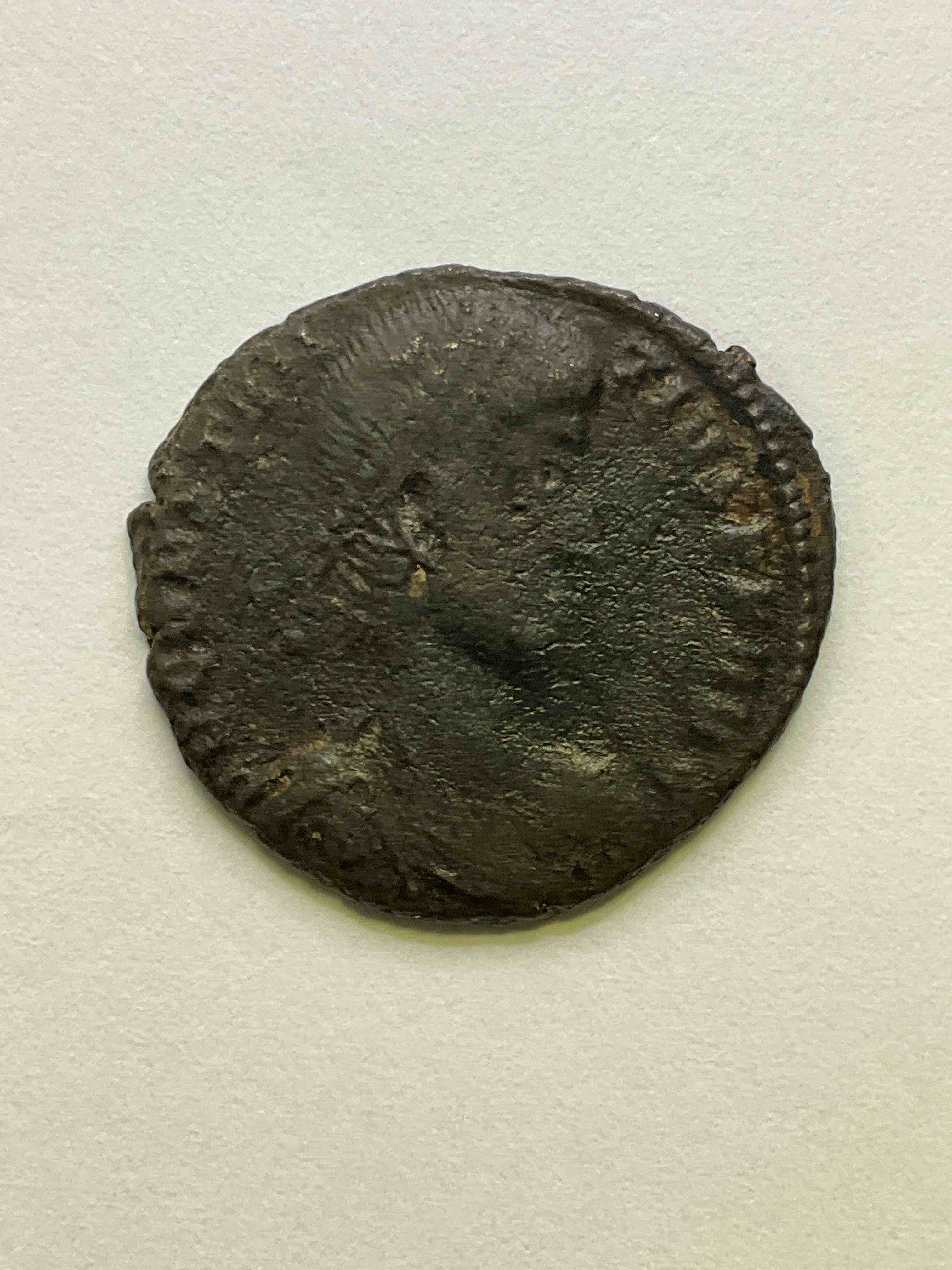 A.D. 337-361 Ancient Roman Empire Authentic Bronze Coin With Cool Details! Almost 1,700 Years Old! From The Reign Of Constantius II, The Middle Son Of Constantine The Great, The First Christian Emperor Of Rome! This Coin Is A Serious Piece Of Awesome History & Is So Old It's From The Same Century From When The Holy Bible Was Formally Compiled! Own An Incredible Piece Of History With Historical Significance!