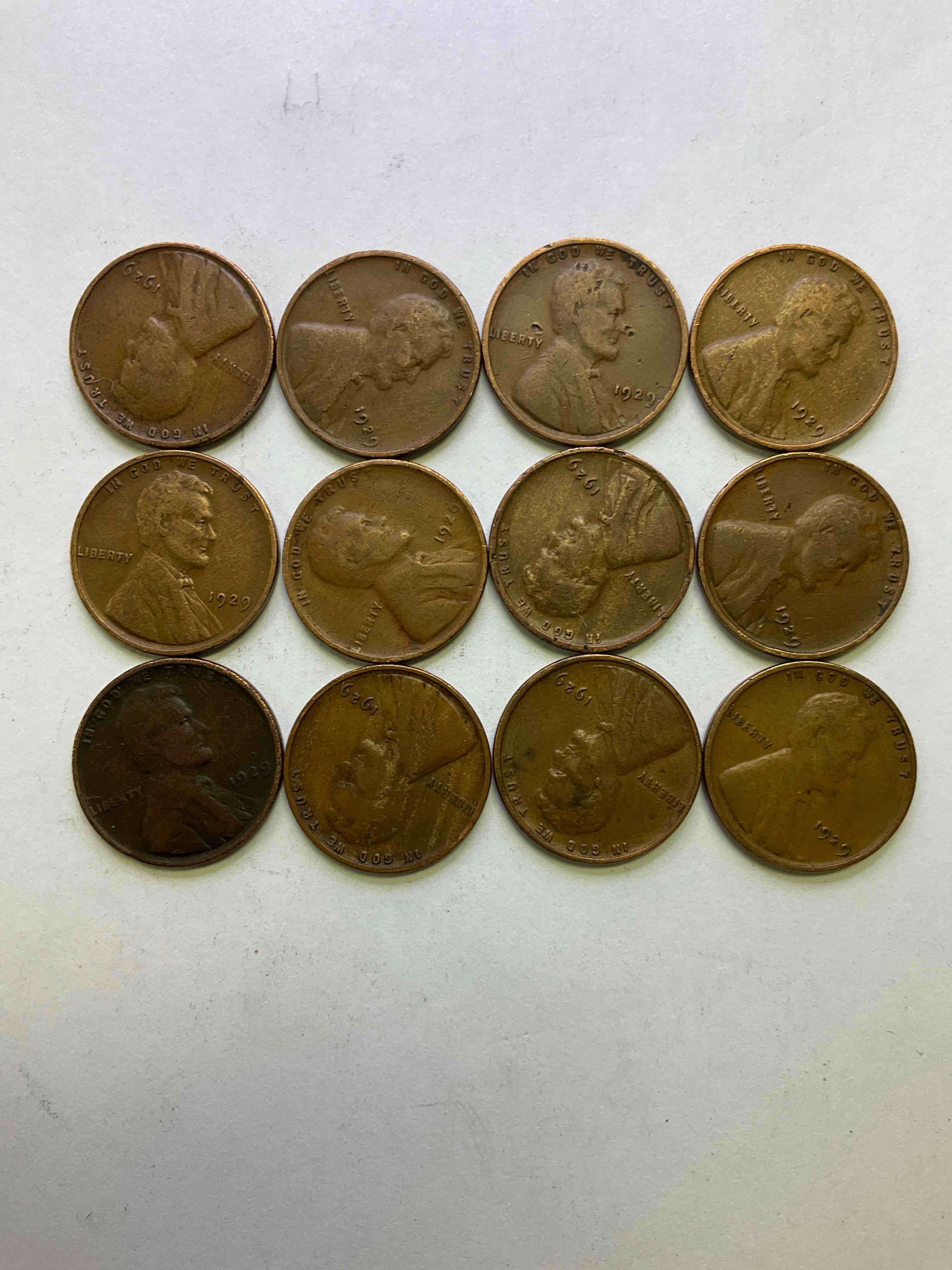 1929, The Year Of Infamy! Here Are RARE Pennies From 1929, The Year The Stock Market Crashed That Ended The Roaring Twenties & Entered America Into The Great Depression. These Gorgeous Pennies Are In Great, Circulated Condition For Their Age & Have Visible Dates. Own A Piece Of History From A Year That Will Live In Infamy!