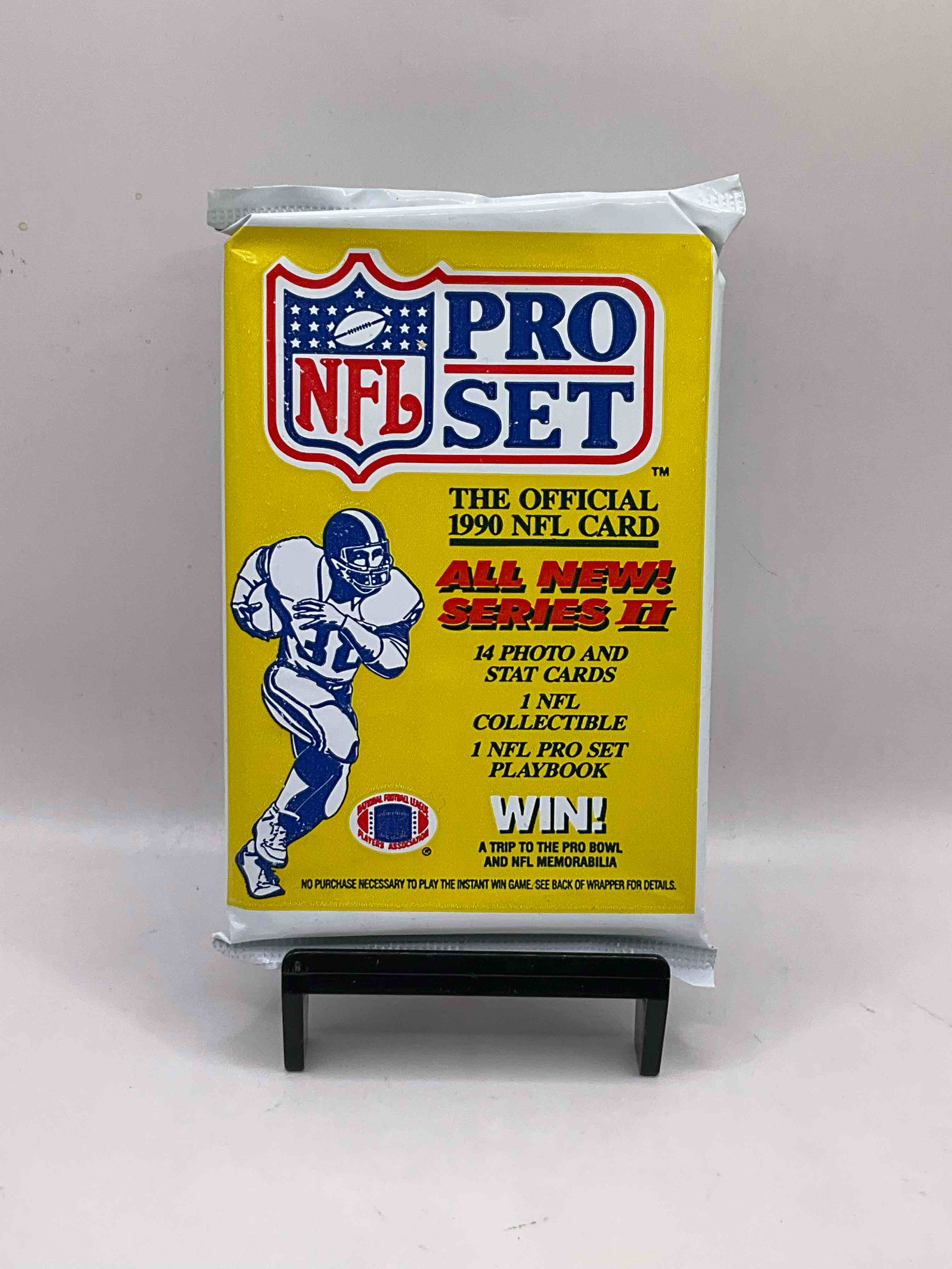 Wow! 1990 Pro Set Football Sealed Card Pack, Direct From Original Retail Case!  Highly Sought After By Collectors As This Year Is Loaded With High Profile Cards! Search For Cards From Barry Sanders, Deion Sanders, Troy Aikman, Michael Irvin & Much More!  Getting Hard To Find!