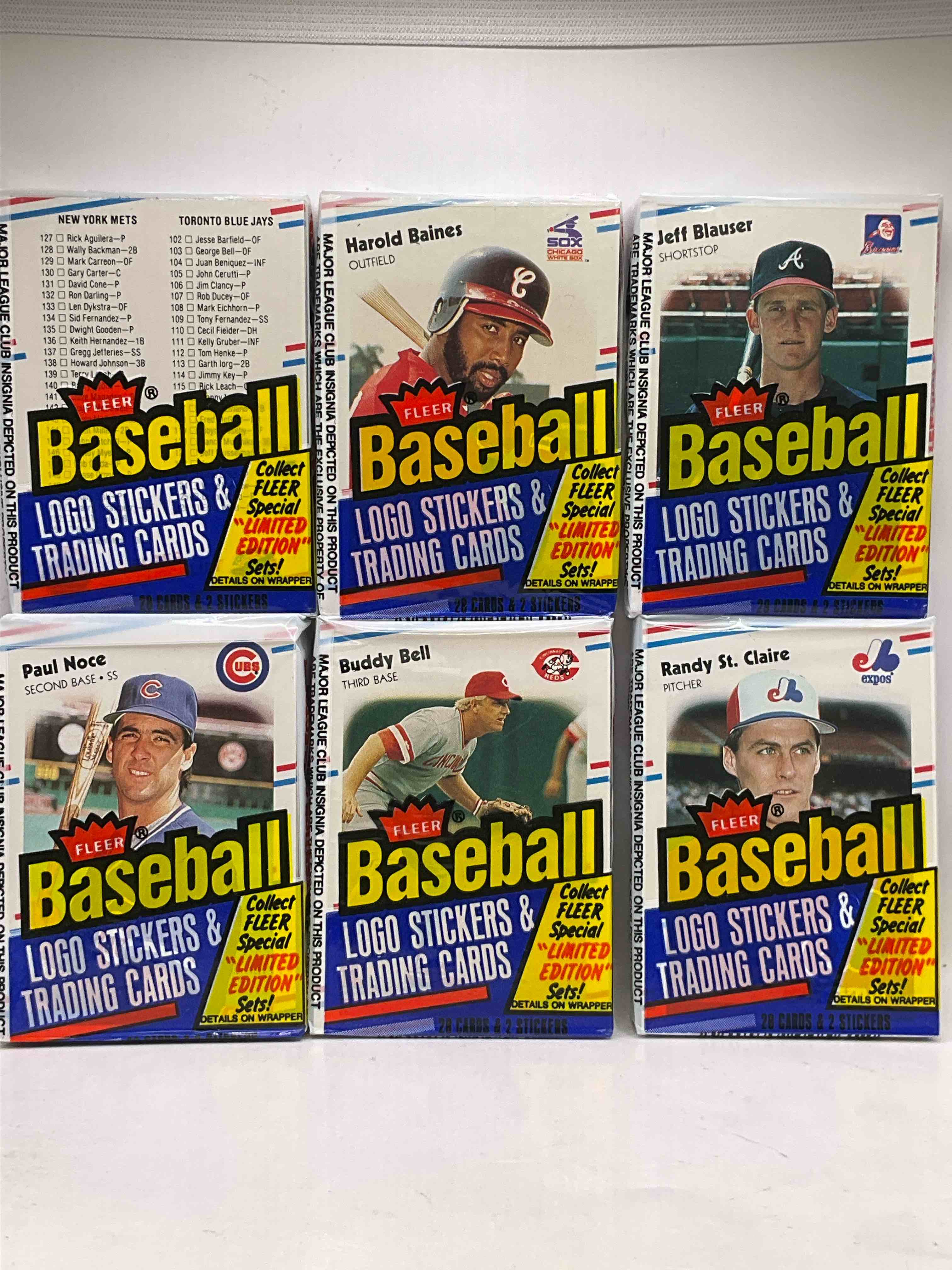 1988 Topps Baseball Unopened Cello 29 Card Pack! Direct From Original Box! Look For Valuable Mark Grace, Nolan Ryan & Ken Griffey Jr. Cards!         