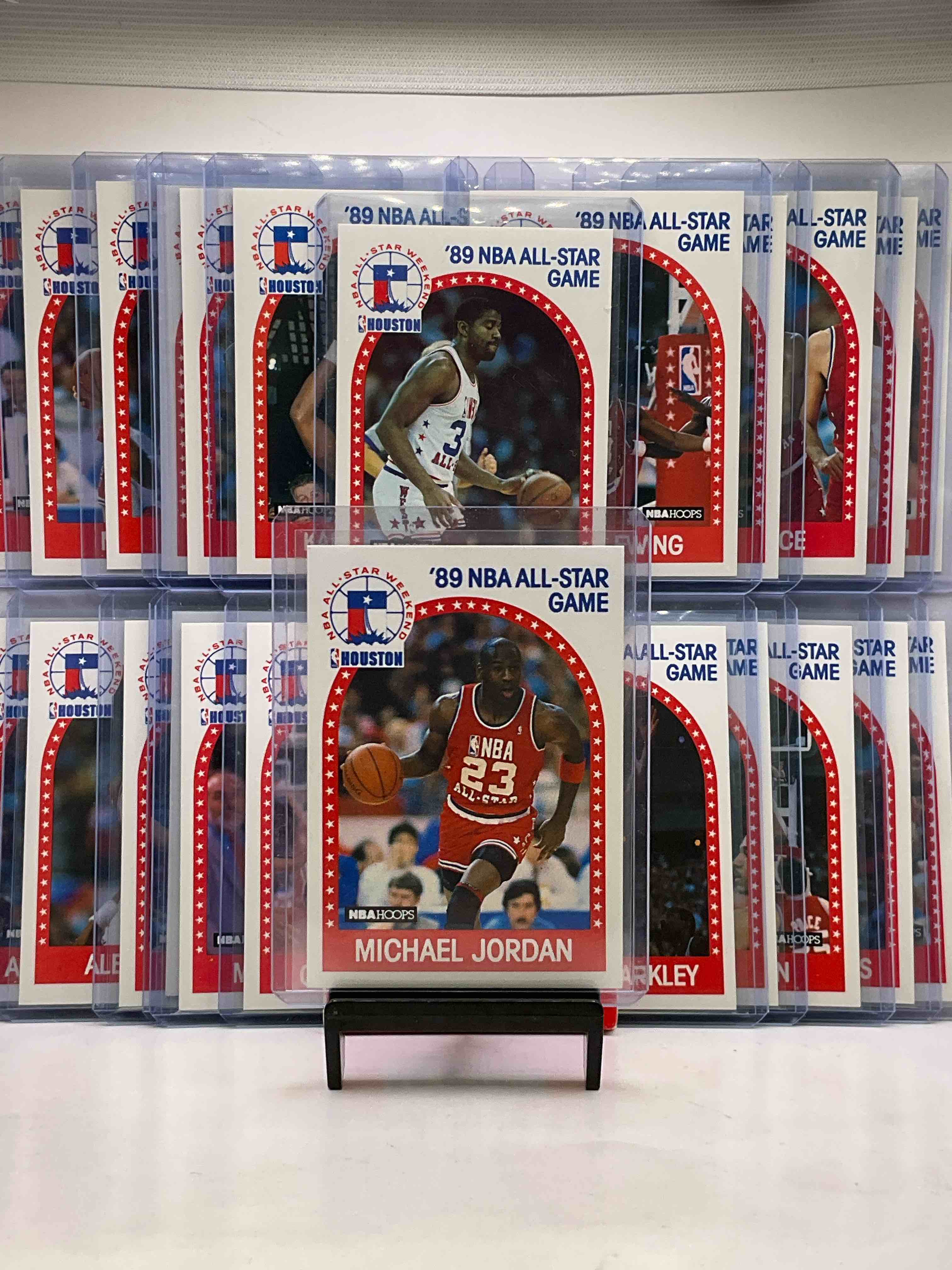 1989 NBA Hoops, Complete All Star Set! Michael Jordan, Magic Johnson, Charles Barkley, Patrick Ewing, Karl Malone & So Many More! All Stars Galore, The BEST Players From The Year!