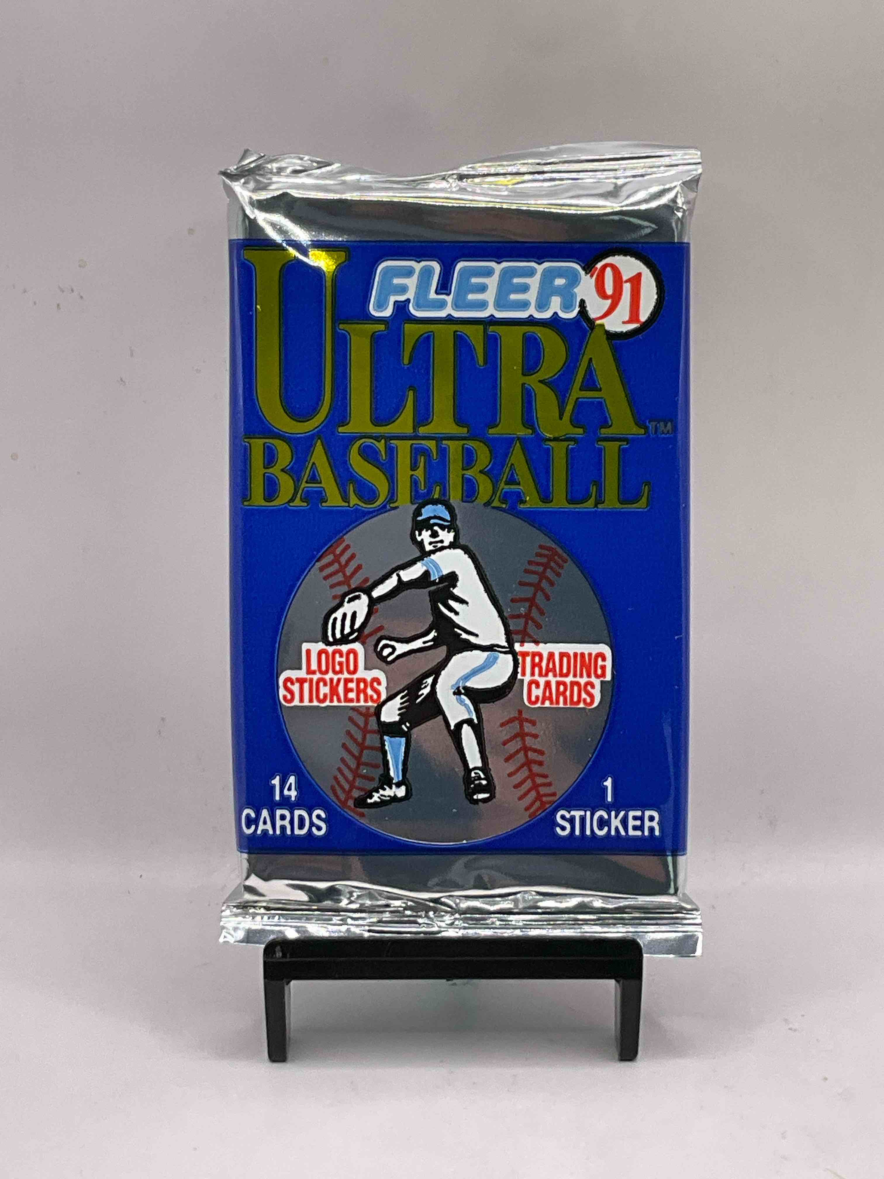 1991 Fleer Ultra Baseball Sealed Card Pack, Direct From Original Retail Case! Hard To Find & Loaded With Great Cards! Search For Ken Griffey Jr. #336 (PSA 10 Value $200), Frank Thomas, Don Mattingly, Bo Jackson & So Much More!