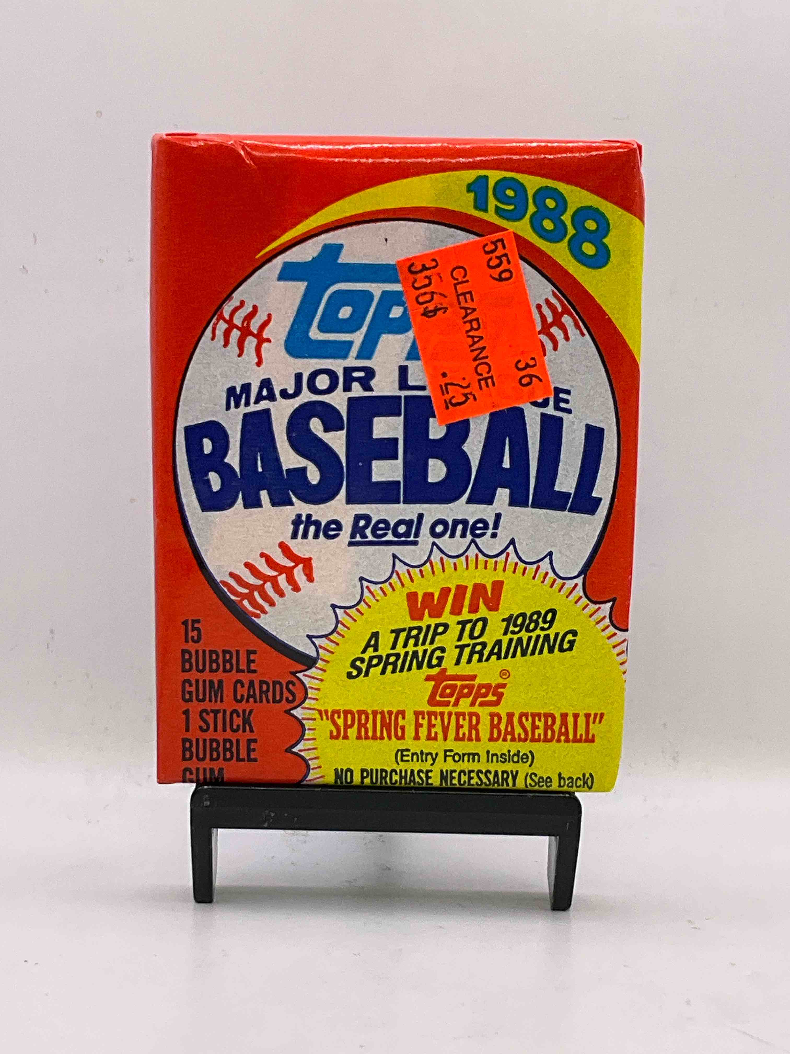 1988 Baseball! Vintage & Hard To Find… 1988 Topps Baseball Unopened Wax Packs! Full Of Collectible Trading Cards! Search For Valuable Don Mattingly & Nolan Ryan Cards!
