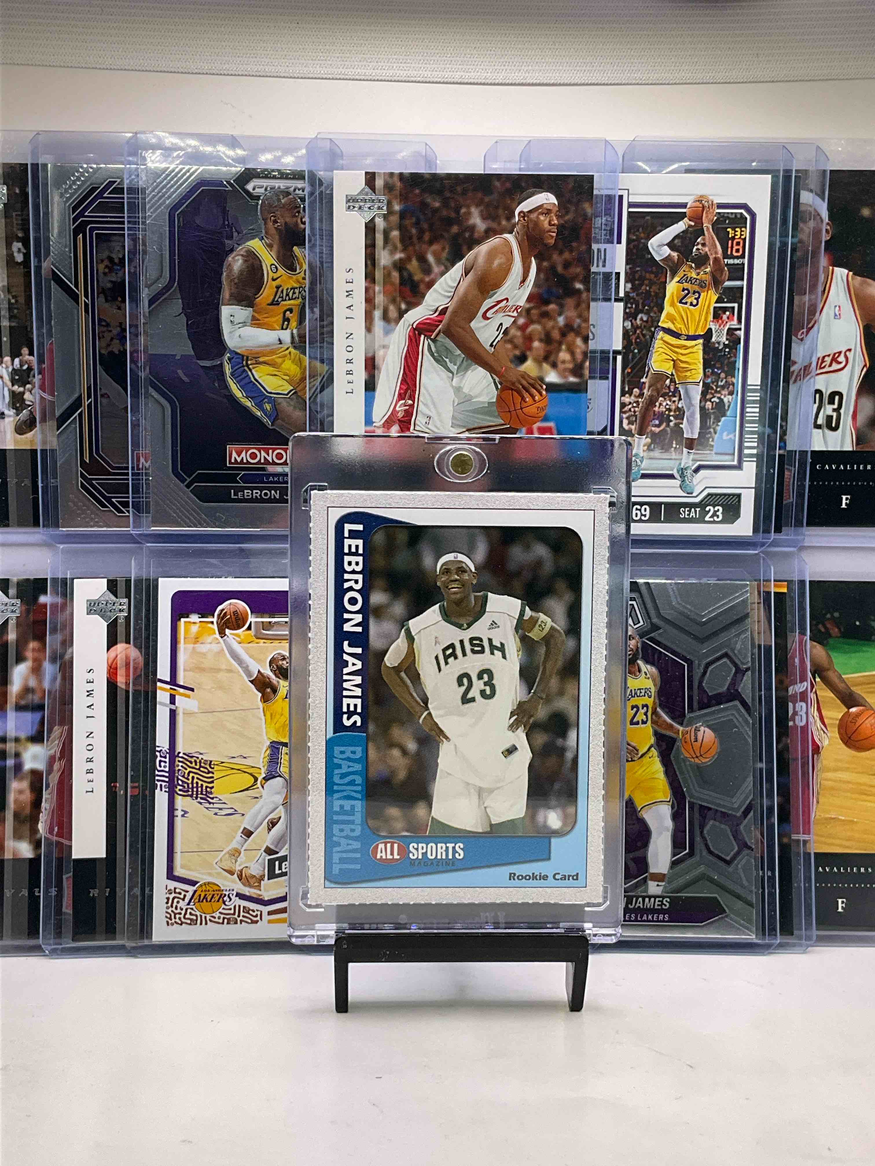 The King Of Cleveland! LeBron James St Mary’s Rookie Card From 2003, Super Rare! LeBron James Insane Rivals Cards, Mosaics, Prizms, Donruss & More! 