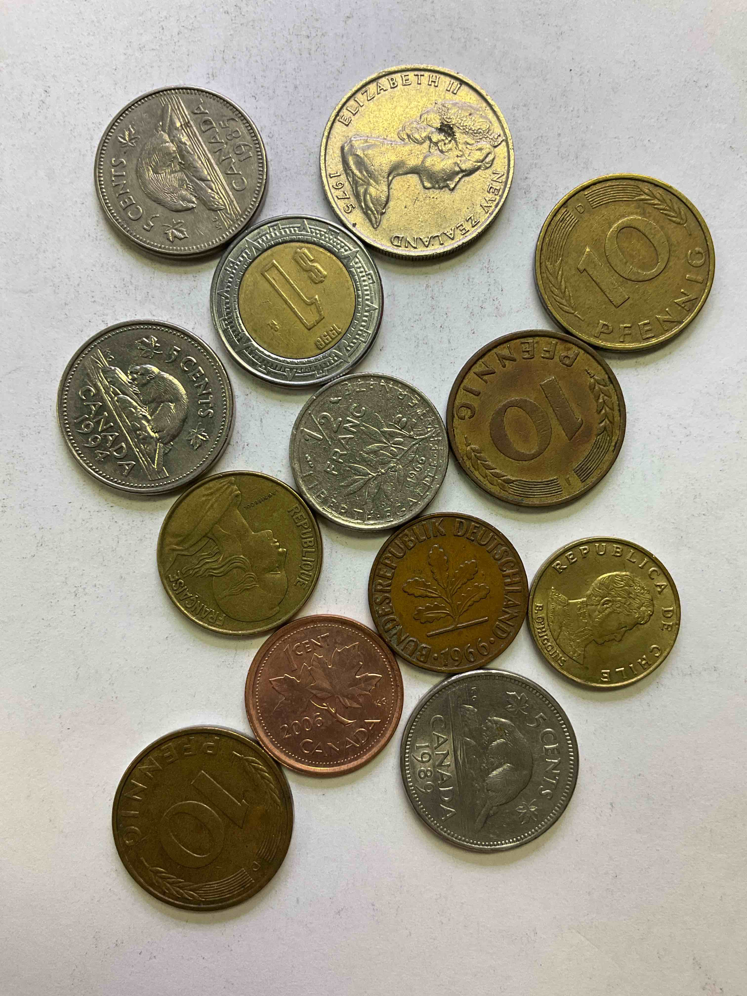 World Coins, Antique & Vintage! Each Lot Unique! Many Different Years, Countries, Sizes & Exotic Places. This Cool Collection Of Antique Coins From Around The World Is Loads Of Fun! Have Fun Identifying Each Coin & Country As A great Educational Tool! A Great Investment Too!