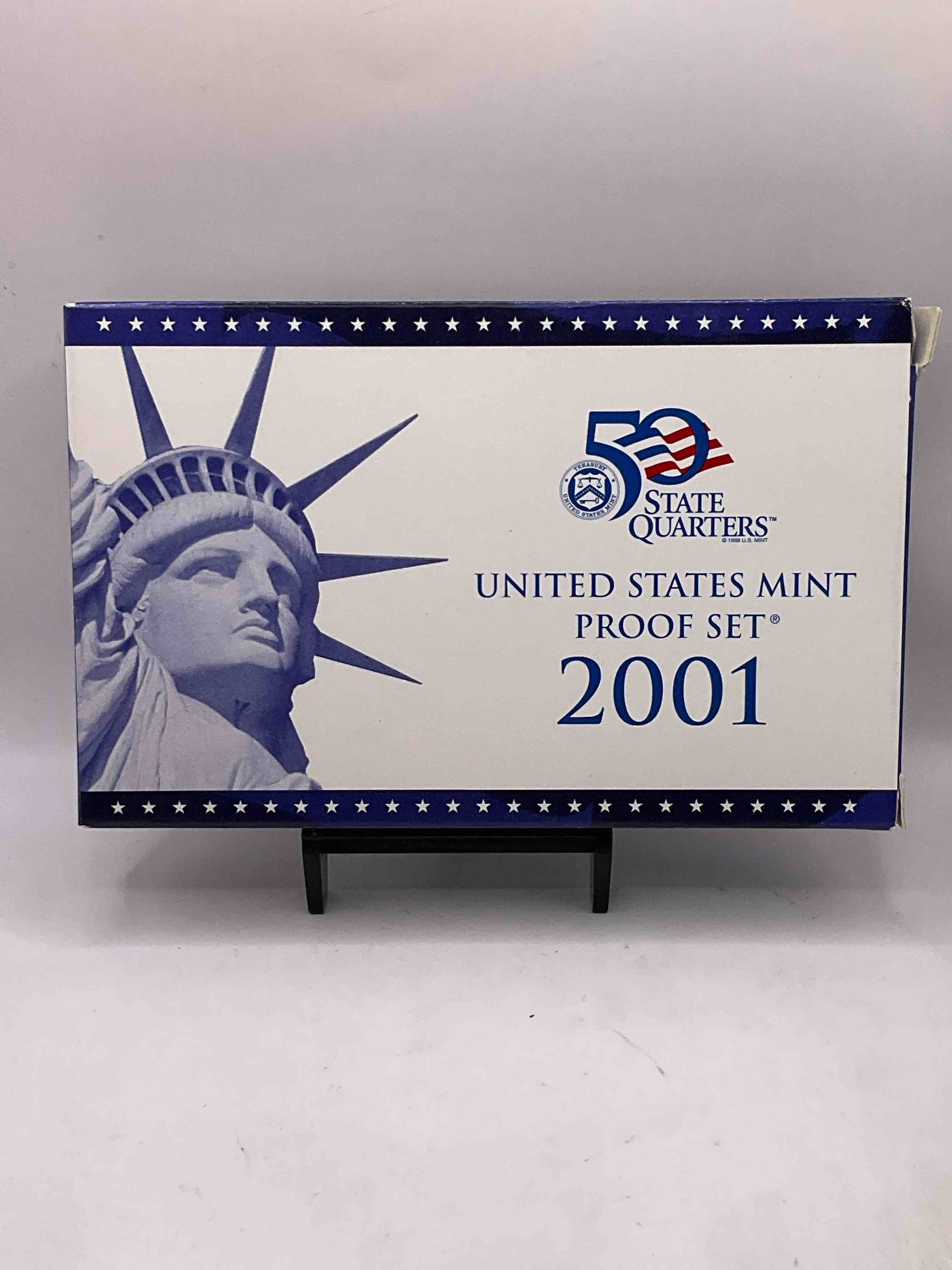 2001, The Year The World Changed Forever. Here Is A Gorgeous 2001 U.S. Mint Set! Includes 10 Coins, Each Coin Minted That Year To Include The Five State Quarters Issued That Year. Still In Original Box Direct From The U.S. Mint. Own An Incredible Collector Item & An Important Piece Of History.