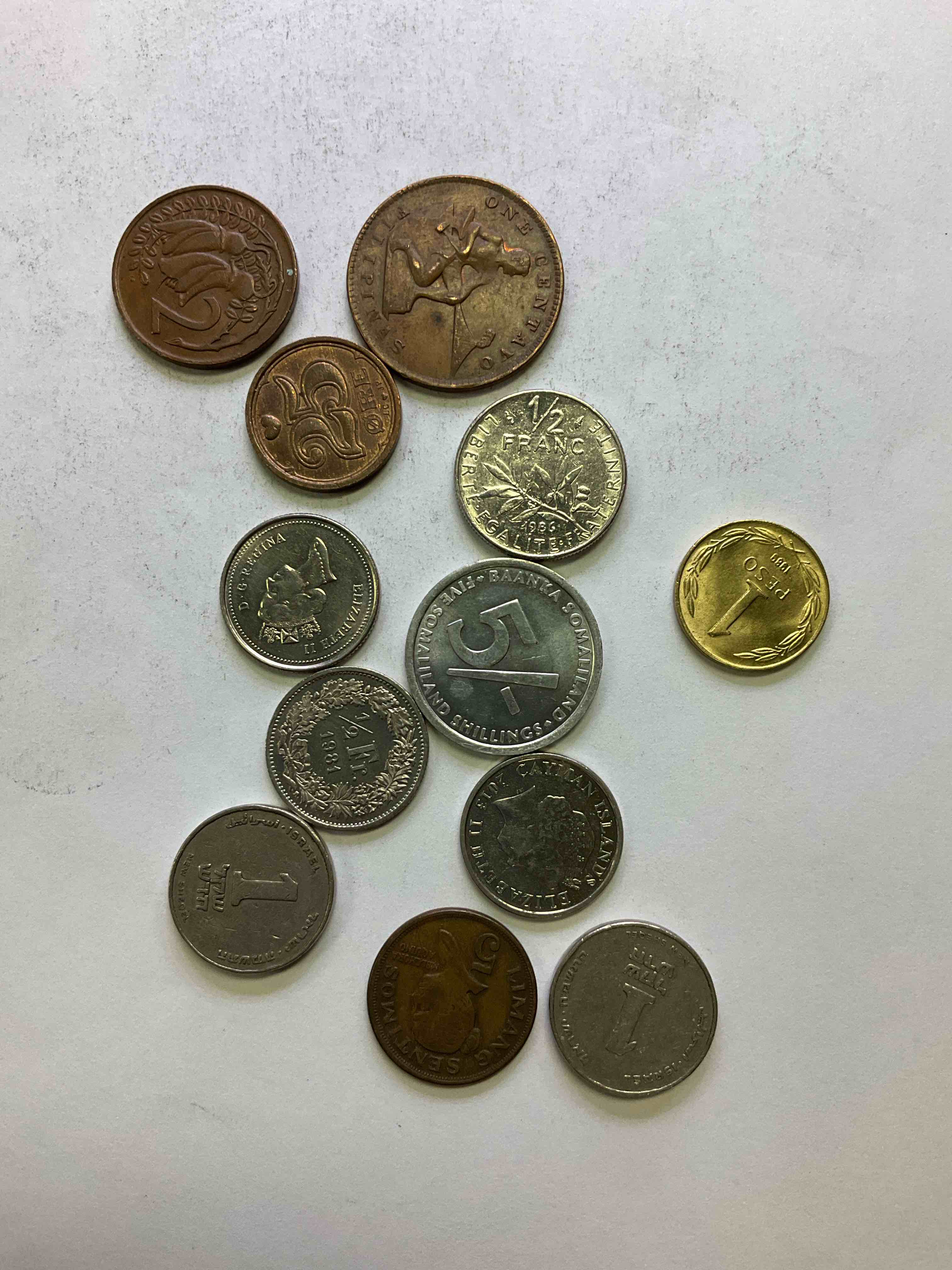 World Coins, Antique & Vintage! Each Lot Unique! Many Different Years, Countries, Sizes & Exotic Places. This Cool Collection Of Antique Coins From Around The World Is Loads Of Fun! Have Fun Identifying Each Coin & Country As A great Educational Tool! A Great Investment Too!