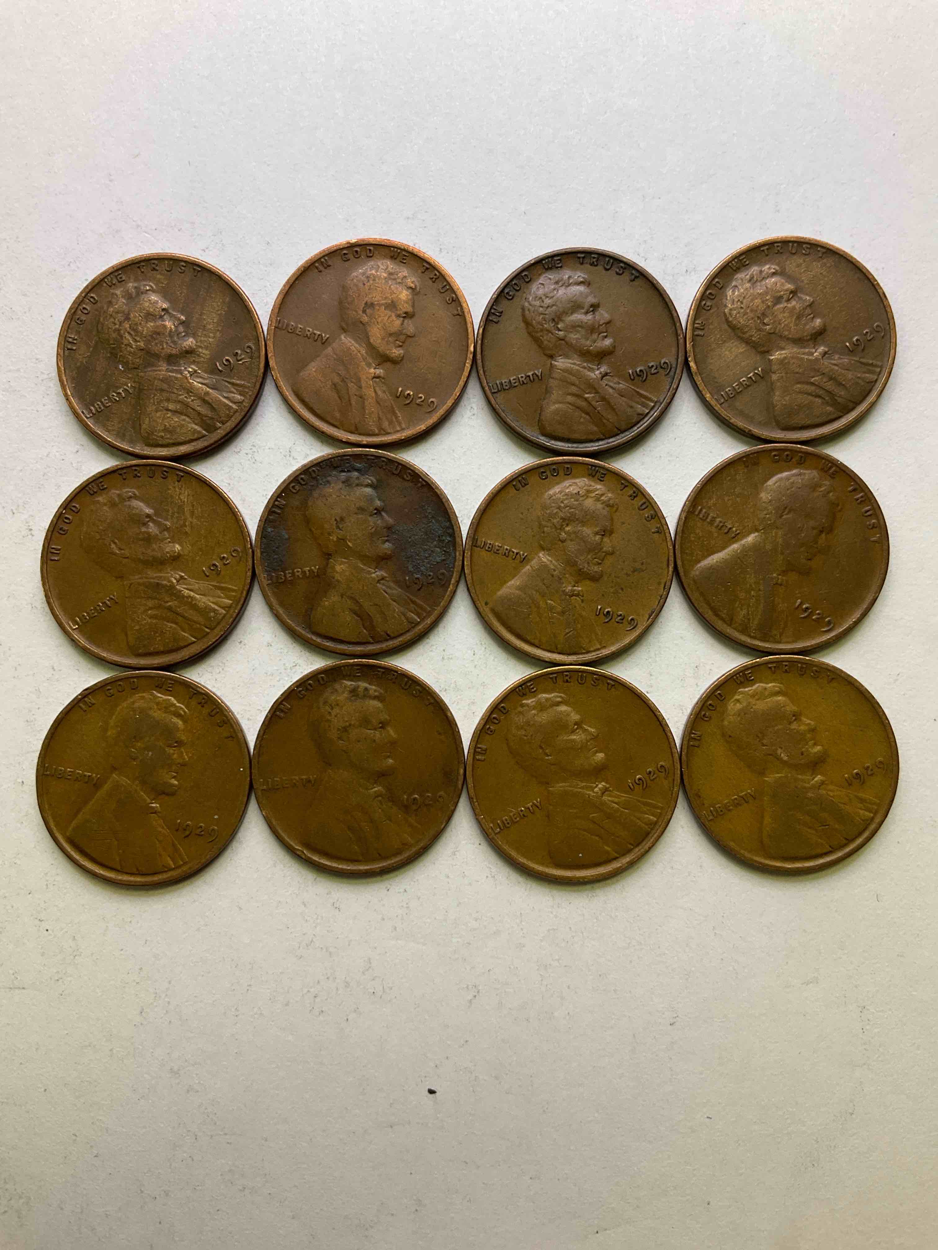 1929, The Year Of Infamy! Here Are RARE Pennies From 1929, The Year The Stock Market Crashed That Ended The Roaring Twenties & Entered America Into The Great Depression. These Gorgeous Pennies Are In Great, Circulated Condition For Their Age & Have Visible Dates. Own A Piece Of History From A Year That Will Live In Infamy!
