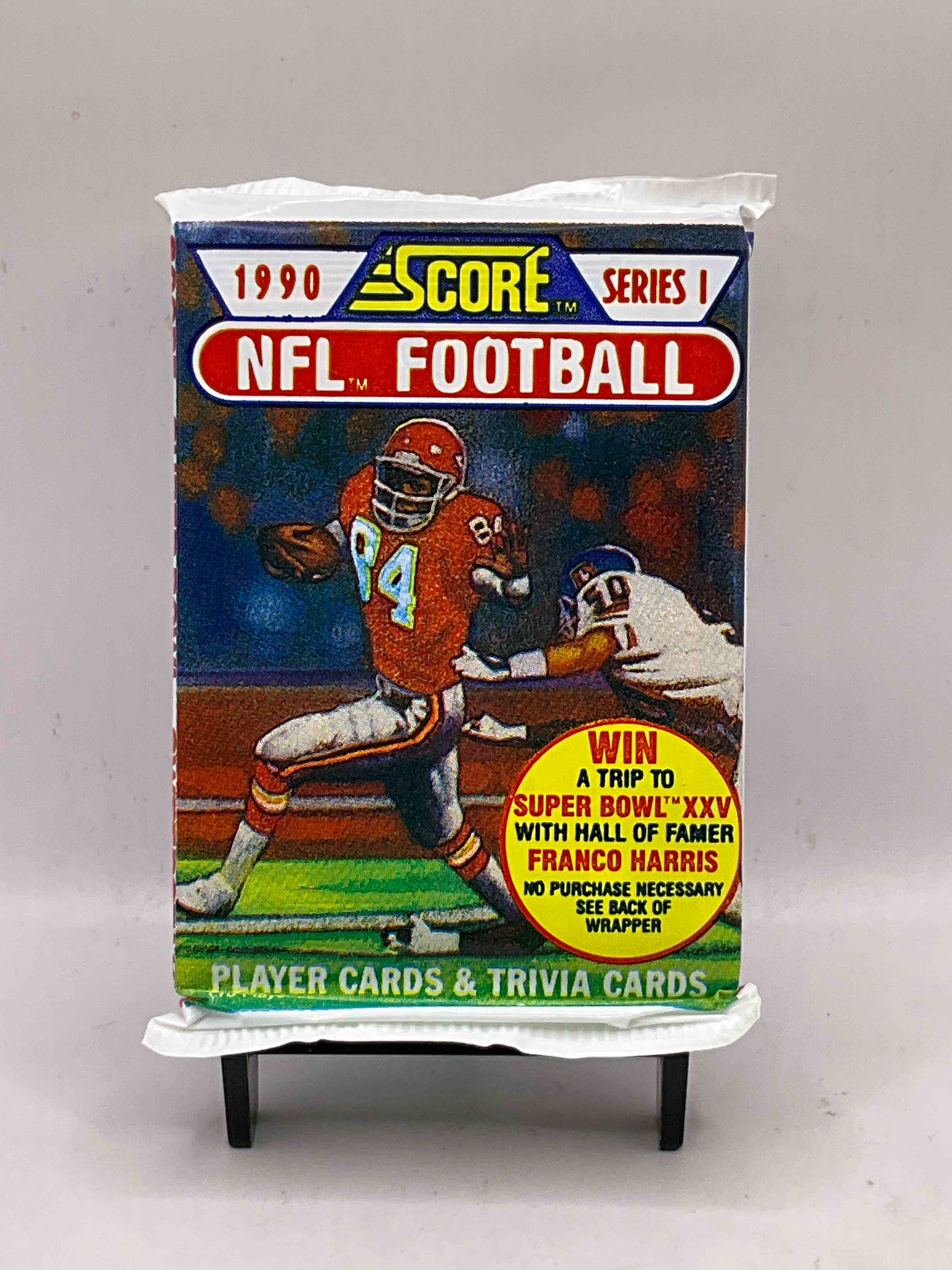 Emmitt Smith Rookie Year! 1990 Score Football Unopened Collectible Sports Card Packs! Direct From Original Box! Look For Valuable Emmitt Smith Rookie Cards!