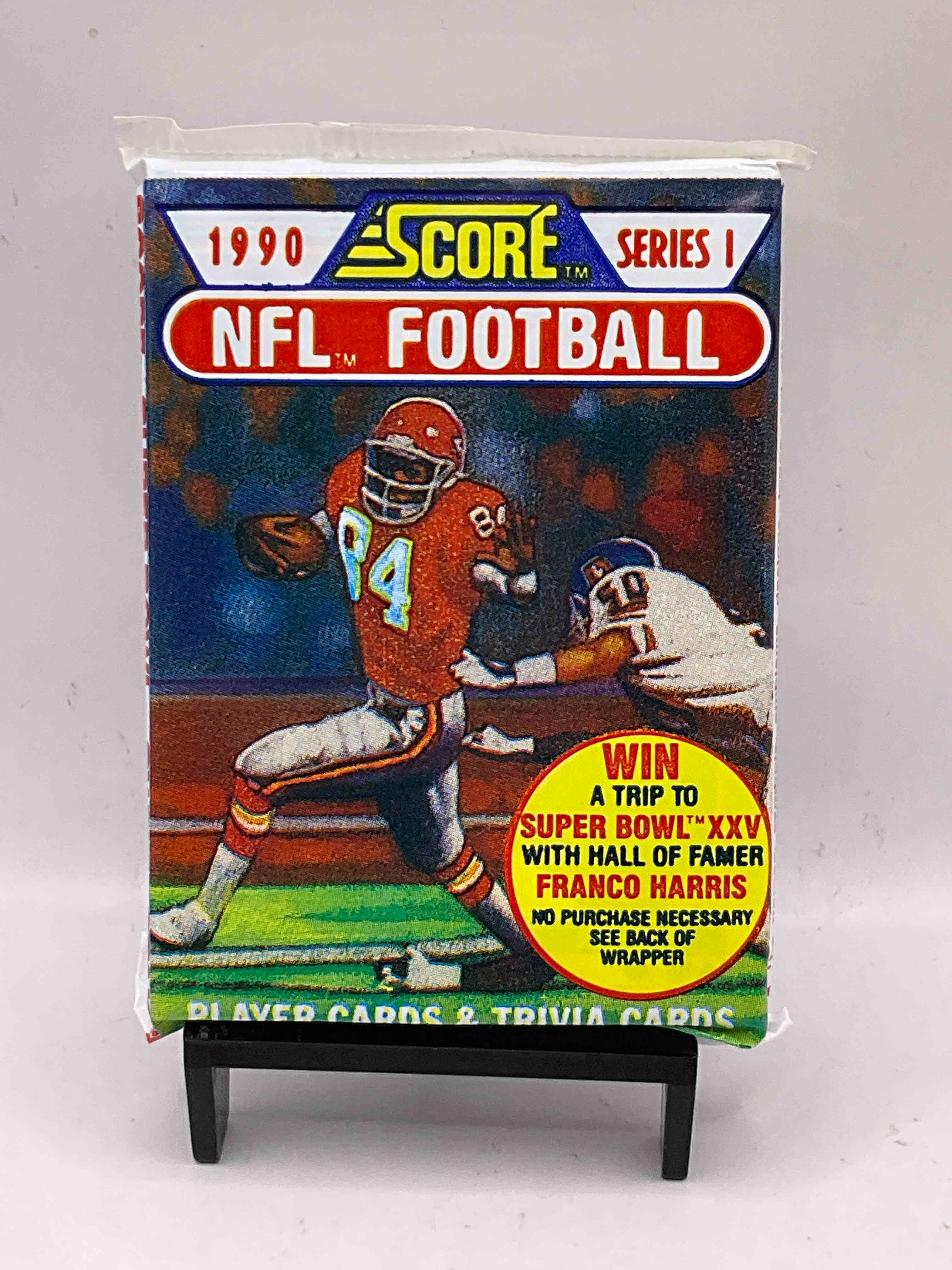Emmitt Smith Rookie Year! 1990 Score Football Unopened Collectible Sports Card Packs! Direct From Original Box! Look For Valuable Emmitt Smith Rookie Cards!