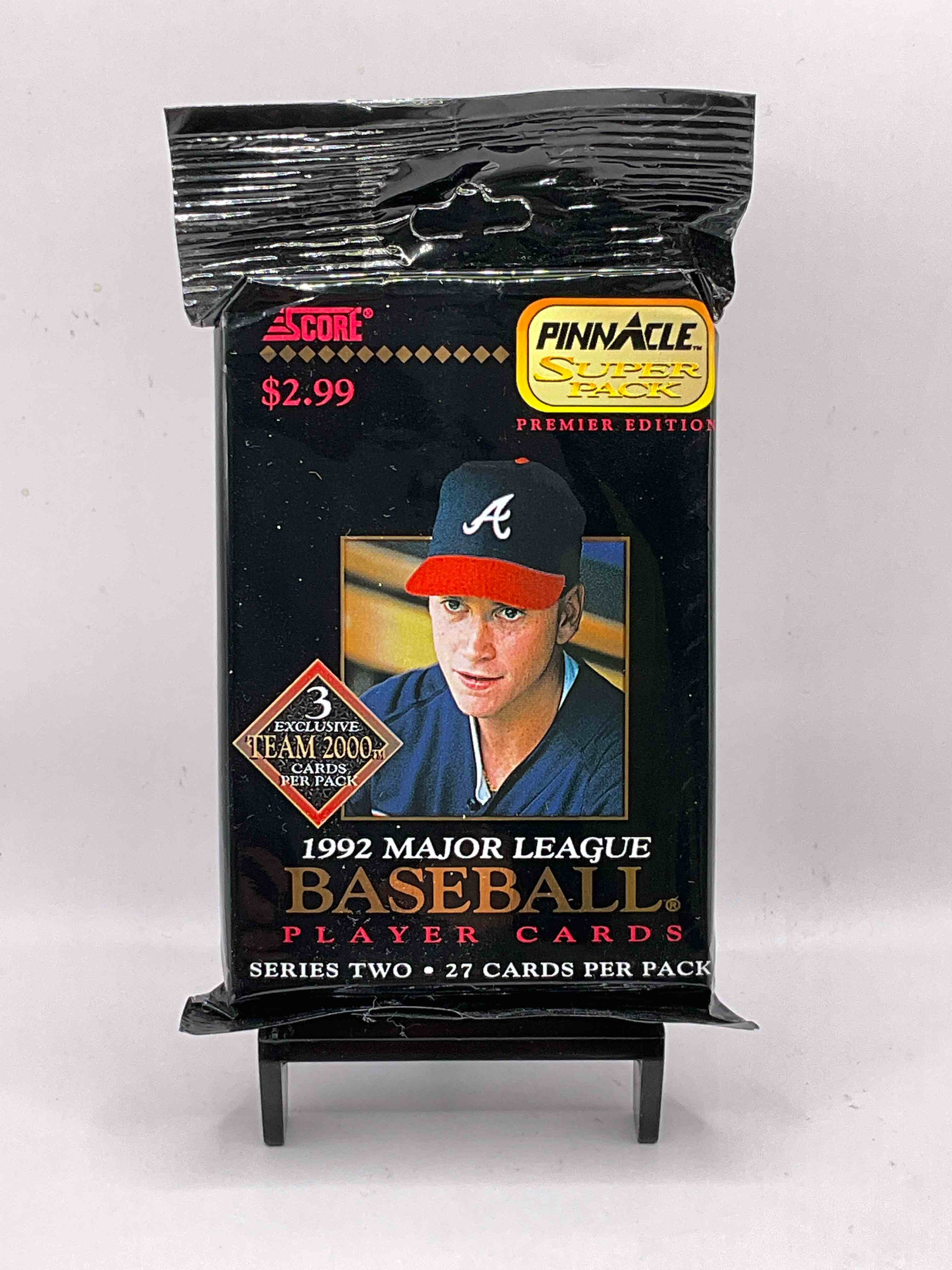 1992 Score Pinncale Jumbo Super Packs! Score Baseball Unopened Packs Direct From Original Retail Case! These Packs Could Have Early Griffey Jr, Frank Thomas Cards & More!