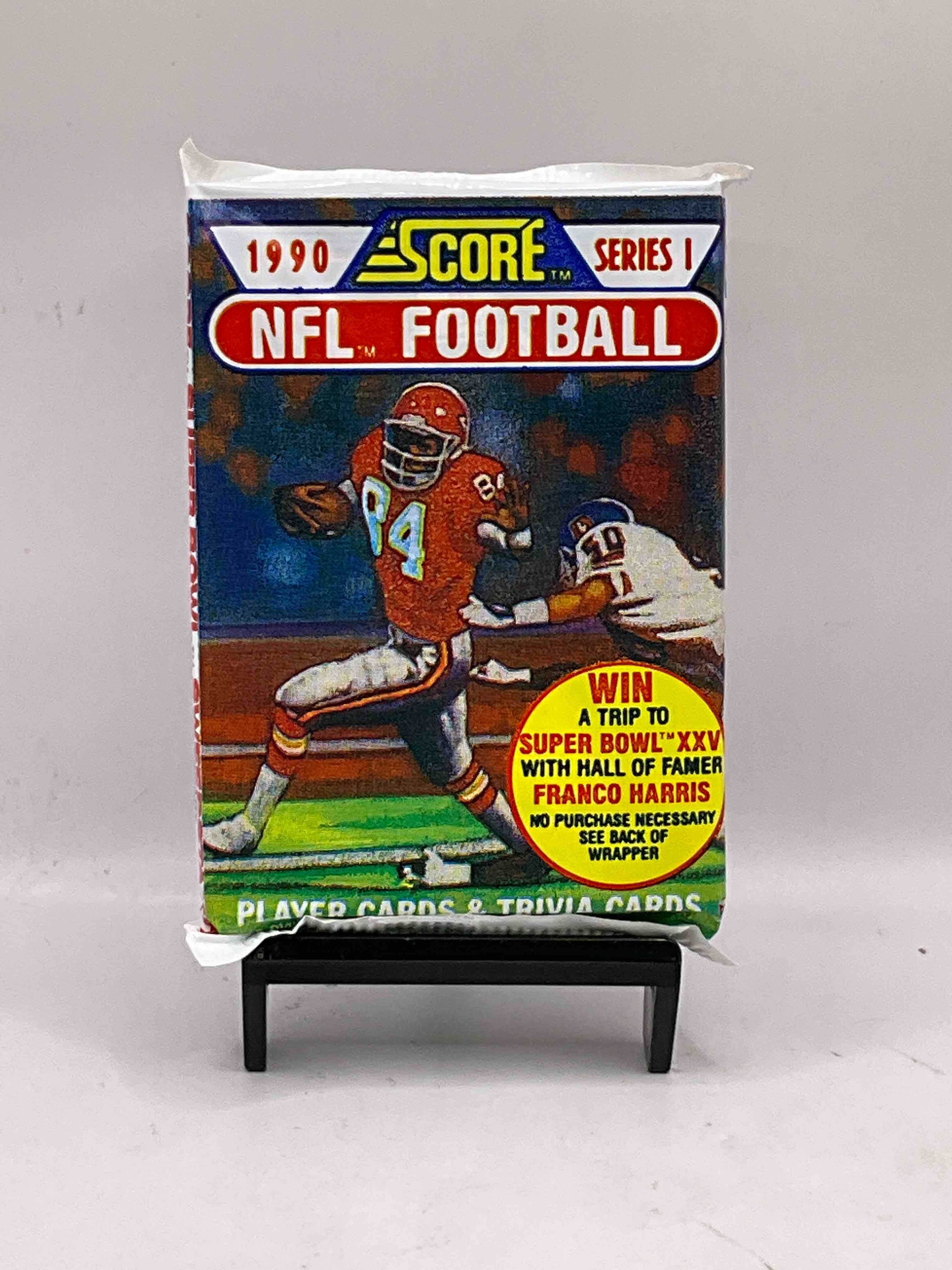 Emmitt Smith Rookie Year! 1990 Score Football Unopened Collectible Sports Card Packs! Direct From Original Box! Look For Valuable Emmitt Smith Rookie Cards!