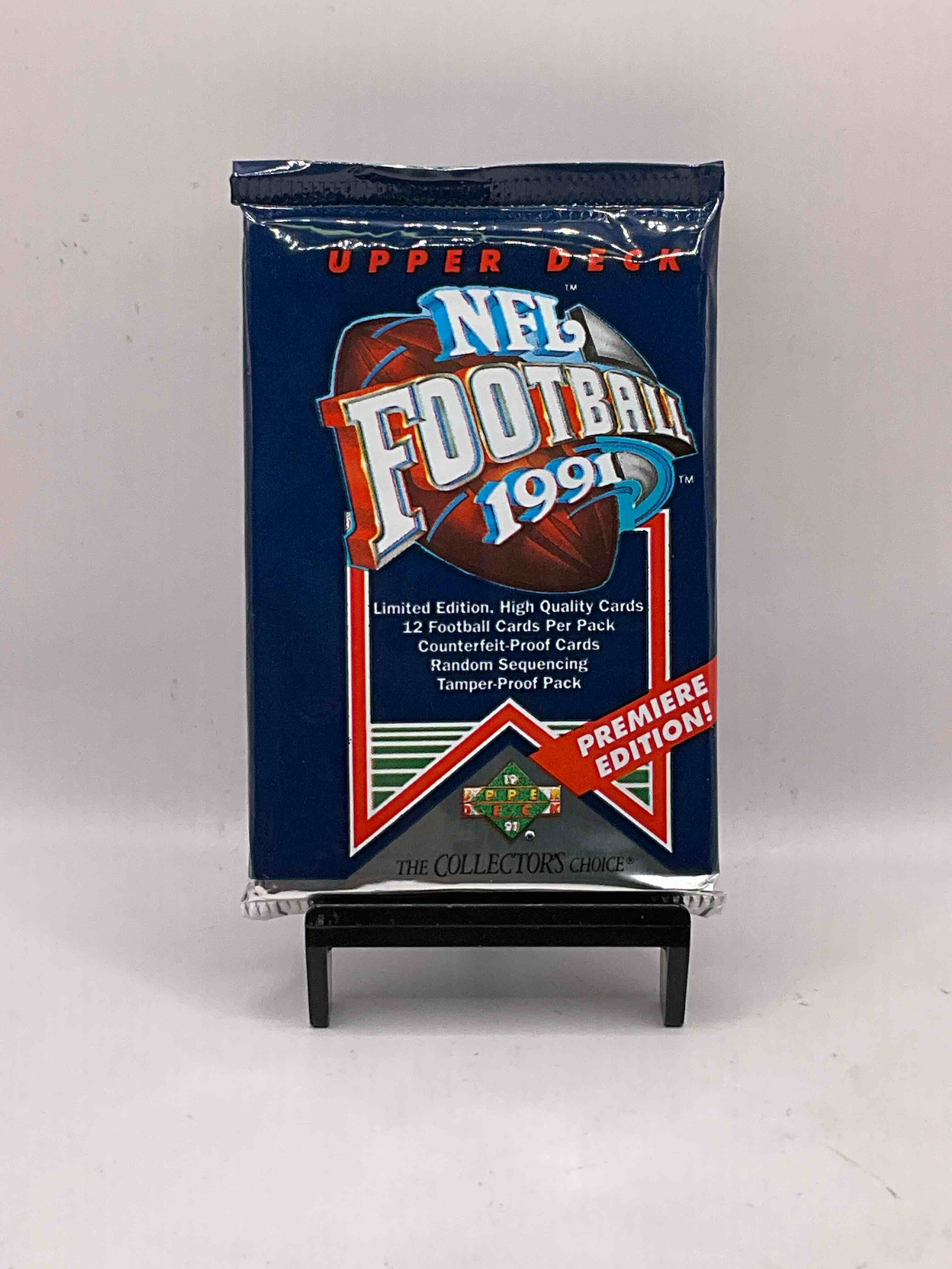 Rare & Vintage! 1991 Upper Deck Unopened NFL Football Packs! Direct From Original Box! Brett Favre Rookie Year! Search For Brett Favre Rookie & Other 80s Stars! 