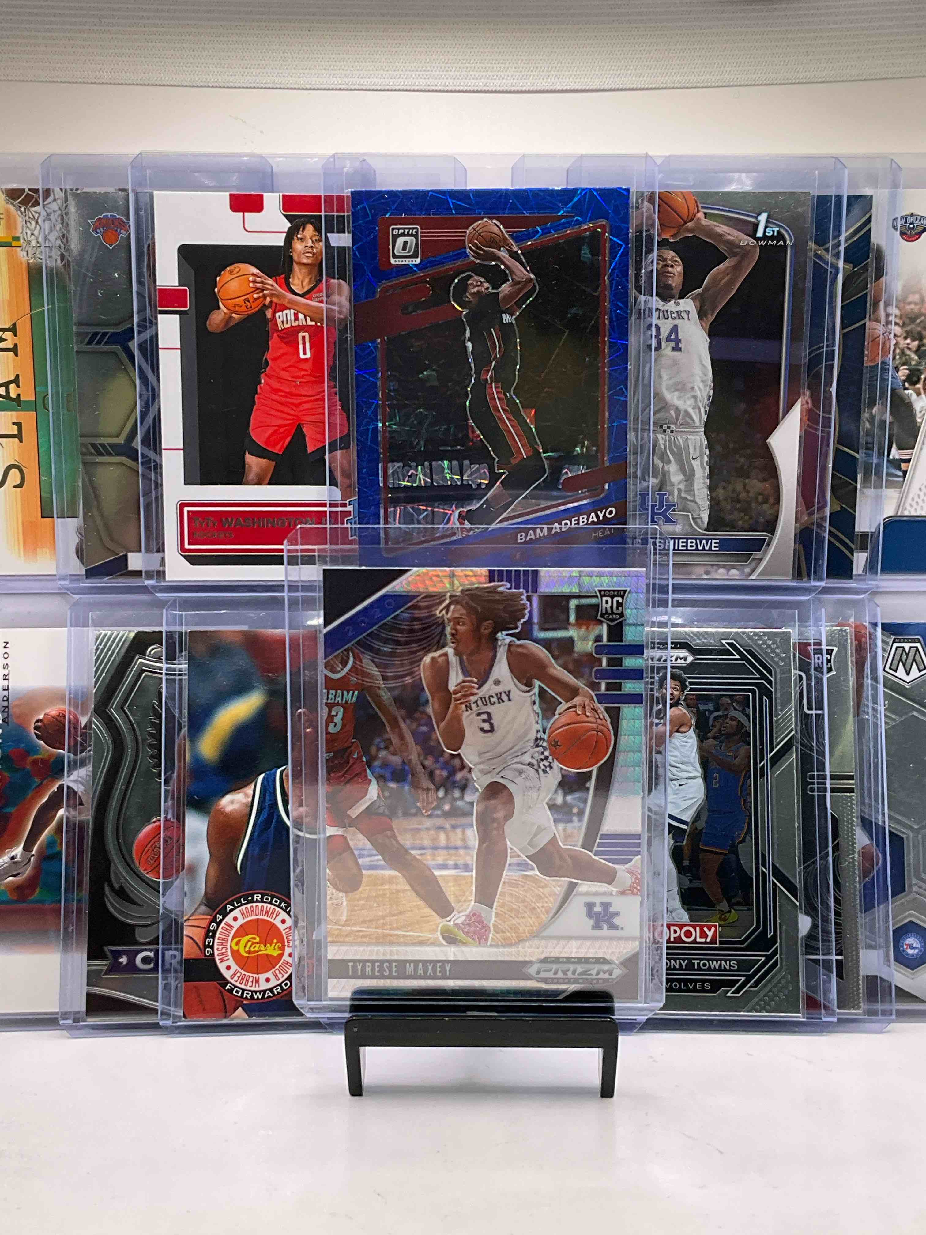 Wildcats In The NBA! Tyrese Maxey Insane Chrome Prizm Rookie, Tyler Herro Prizm Rookie, Bam Adebayo Optic Prizm, Anthony Davis, Oscar Tshiebwe & More! Cats!