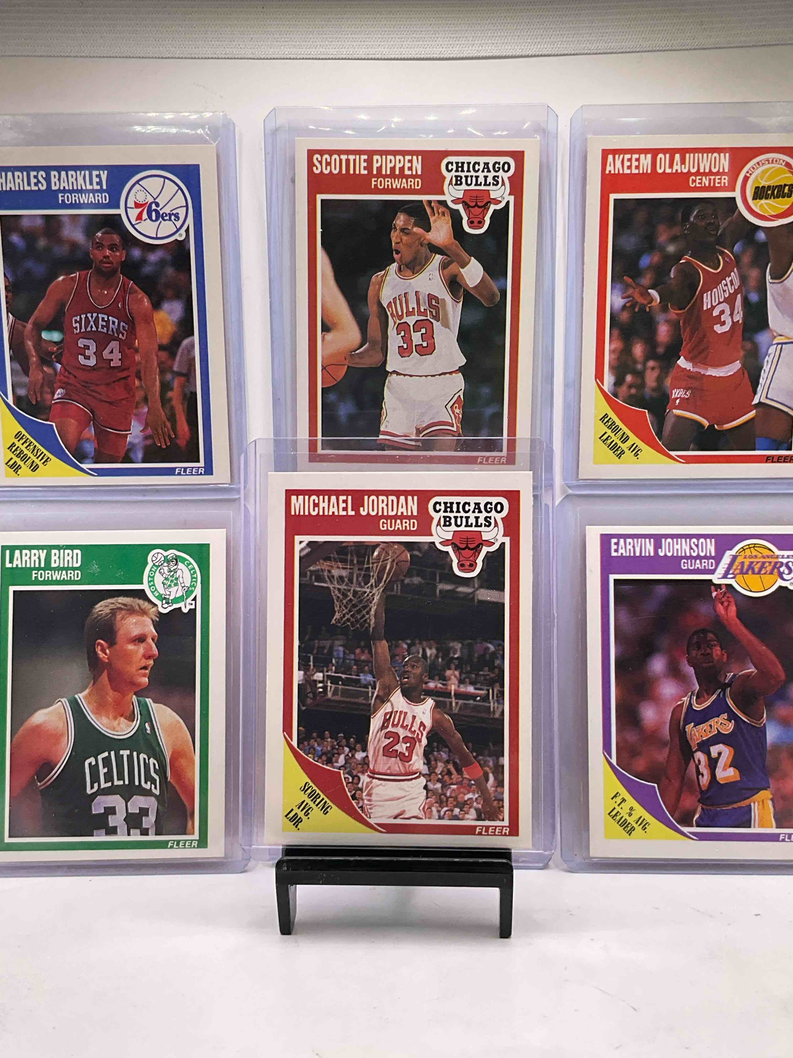 1988 Fleer NBA Mission Impossible! 88' Michael Jordan, Holy Wow! Nearly Impossible To Collect! 1988 Fleer NBA Basketball Cards In Excellent Condition, As Rare As Rare Gets. Includes The Great Players Of The Era, Magic Johnson, Larry Bird, Charles Barkley & The Near Impossible To Collect 1988 Fleer Michael Jordan Card In Excellent Condition! You May Never See These Cards Collected Like This In One Place Again! An Epic Sports Card Memorabilia Investment!, 1988 Fleer Basketball Cards Have Dried Up Long Ago, Don't Miss Out On This Unique Chance To Collect The Near Impossible!