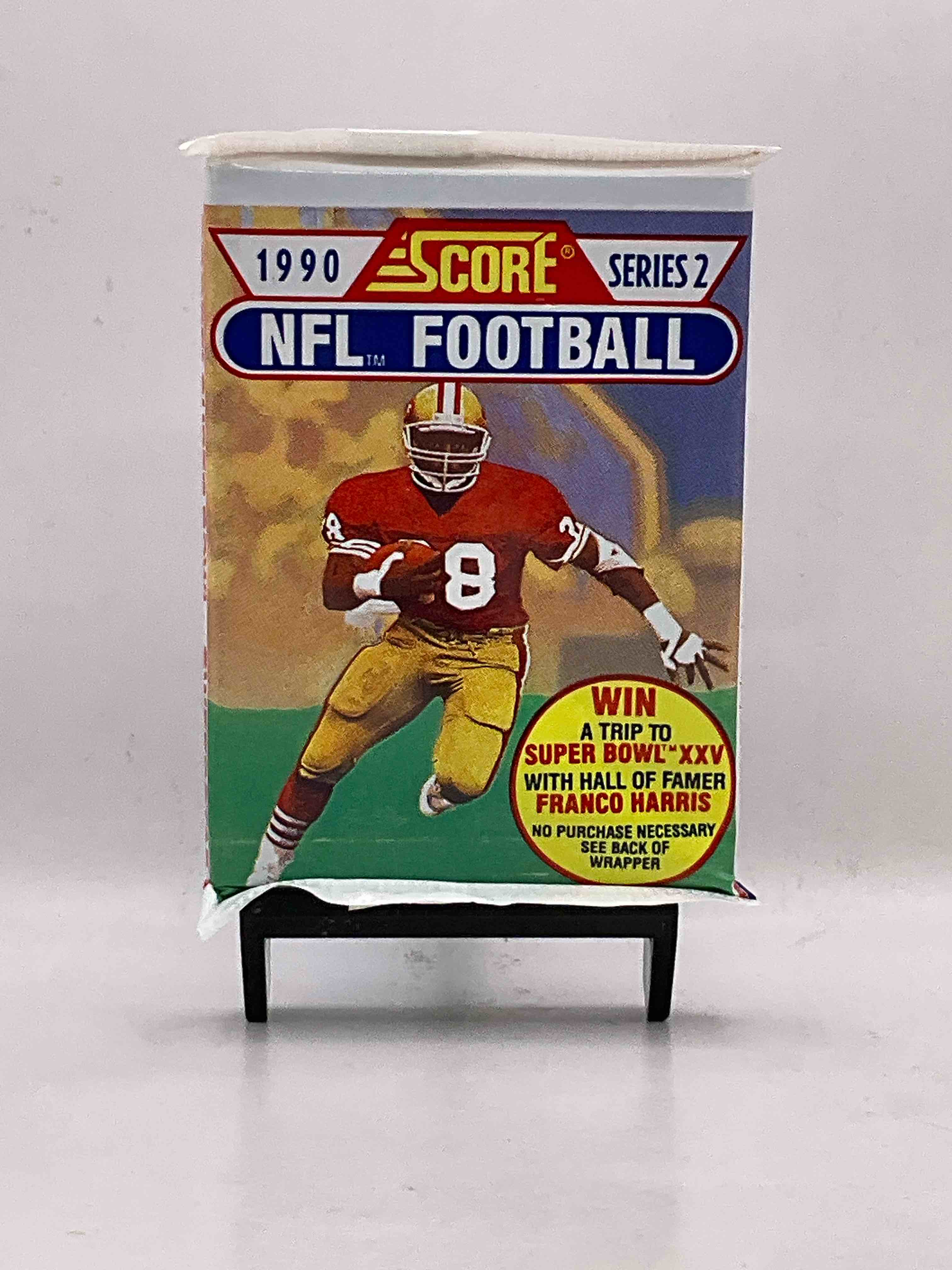 Emmitt Smith Rookie Year! 1990 Score Football Unopened Collectible Sports Card Packs! Direct From Original Box! Look For Valuable Emmitt Smith Rookie Cards!