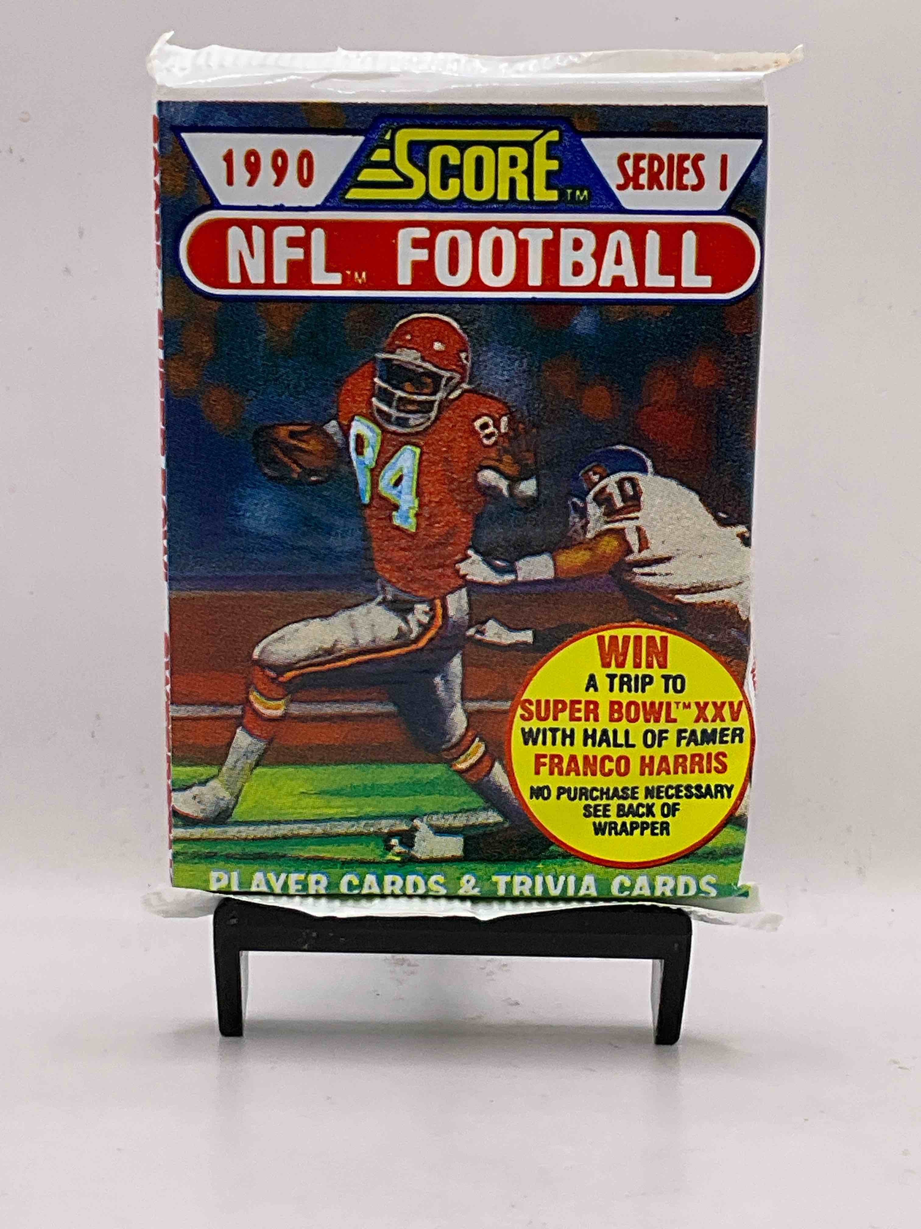 Emmitt Smith Rookie Year! 1990 Score Football Unopened Collectible Sports Card Packs! Direct From Original Box! Look For Valuable Emmitt Smith Rookie Cards!
