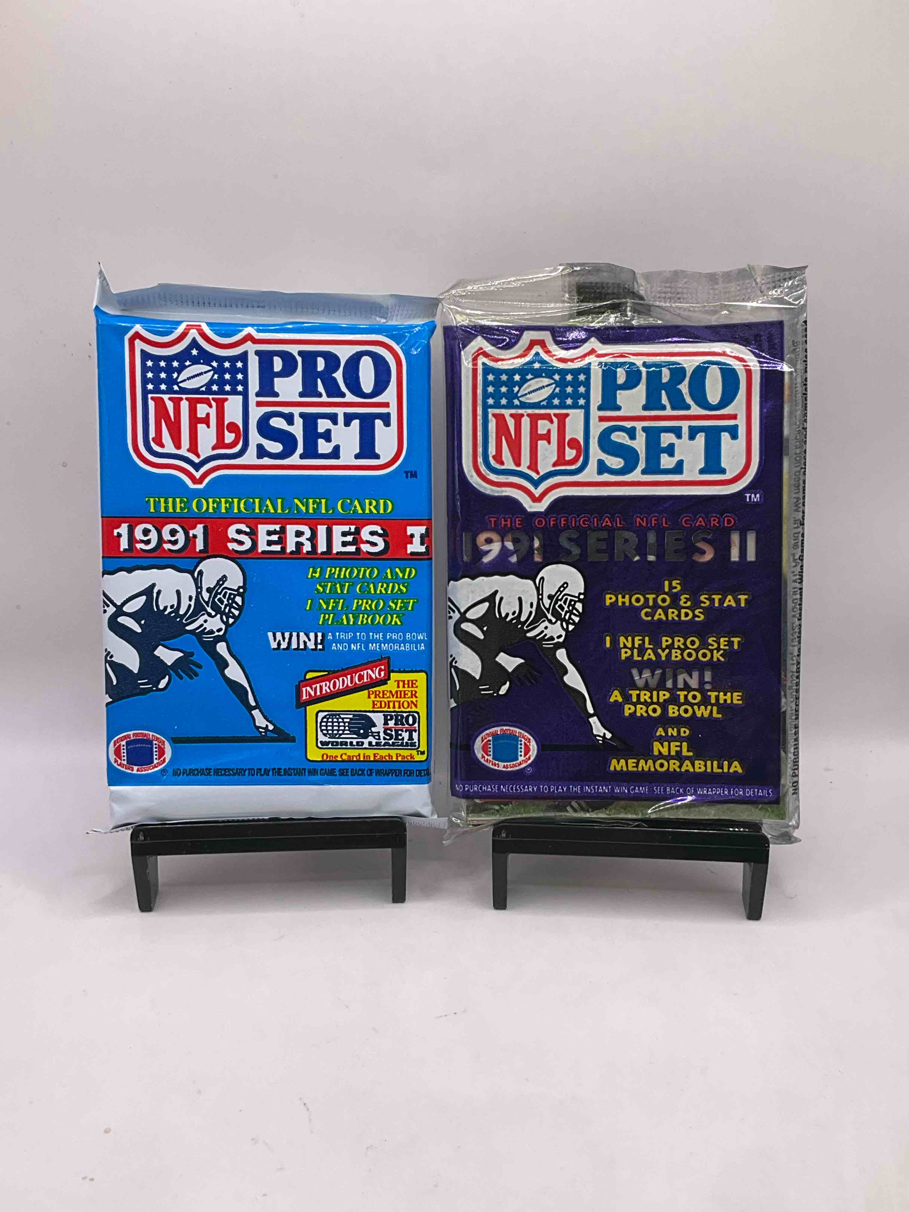 Wow! 1991 Pro Set Football Sealed Card Pack, Direct From Original Retail Case!  Highly Sought After By Collectors As This Year Is Loaded With High Profile Cards! Search For Cards From Barry Sanders, Deion Sanders, Troy Aikman, Michael Irvin & Much More!  Getting Hard To Find!