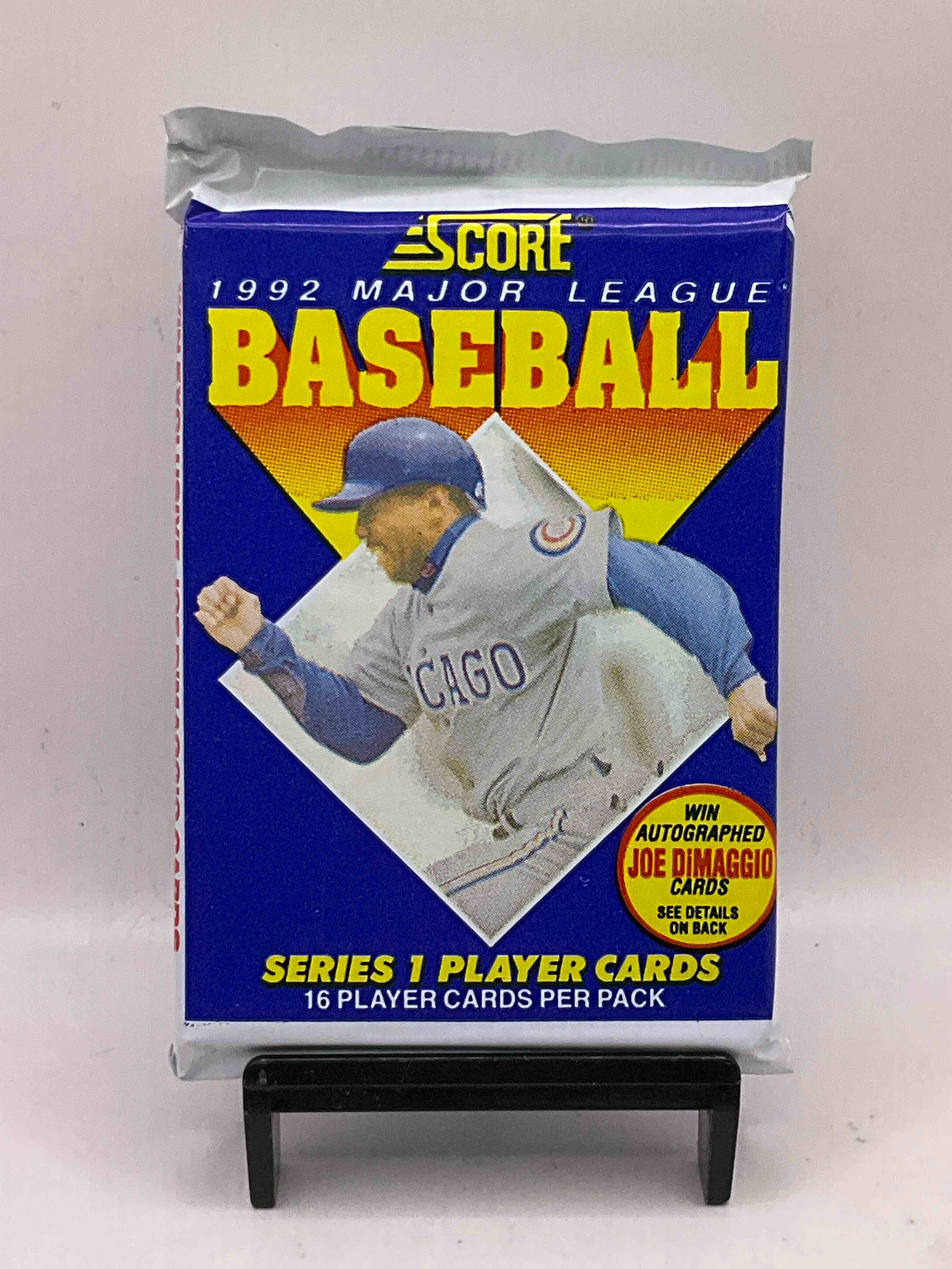 Joe DiMaggio Autograph!? You Could Pull One Of Only 2,495 Autographed Joe DiMaggio Cards From These Packs! What!? 1992 Score Baseball Packs, Search For Insane Cards, Including Limited Quantity Joe DiMaggio Signature Cards!