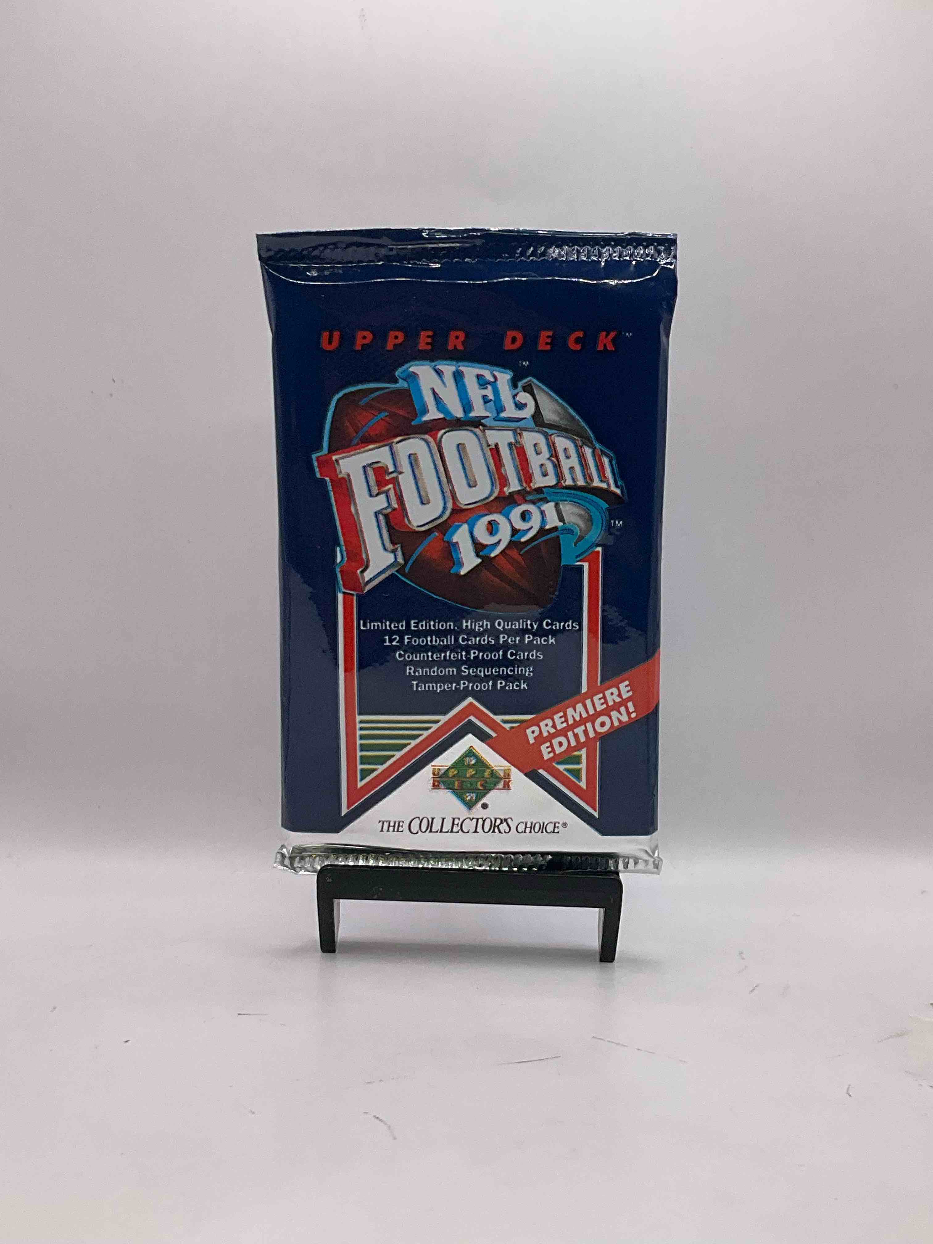 Rare & Vintage! 1991 Upper Deck Unopened NFL Football Packs! Direct From Original Box! Brett Favre Rookie Year! Search For Brett Favre Rookie & Other 80s Stars! 