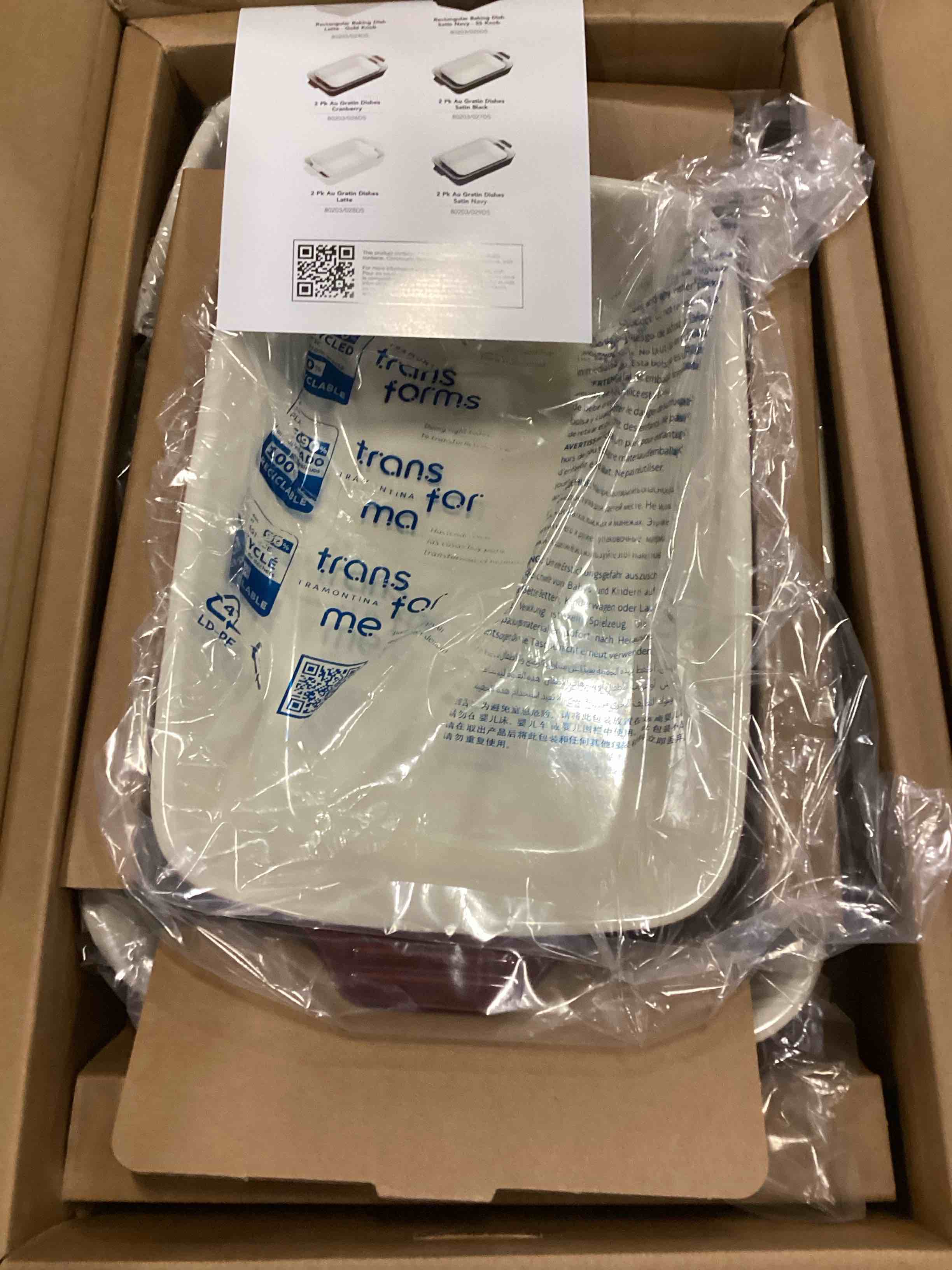 Tramontina 2-Piece Ceramic Bakeware Set