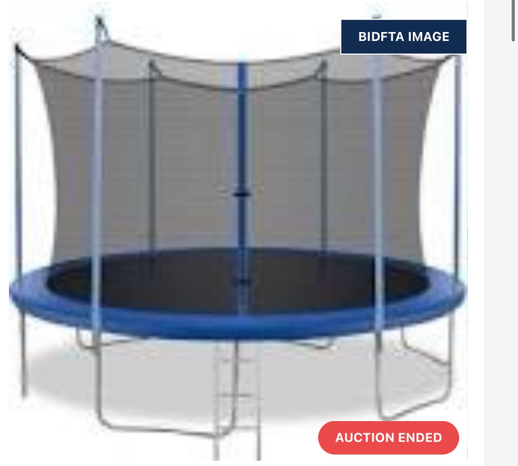 (similar to stock photo)Big trampoline blue MSG – TC – 1003B. Blue picture  