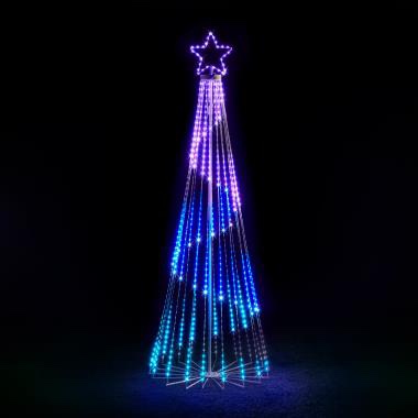 the 8' choreographed light show tree
