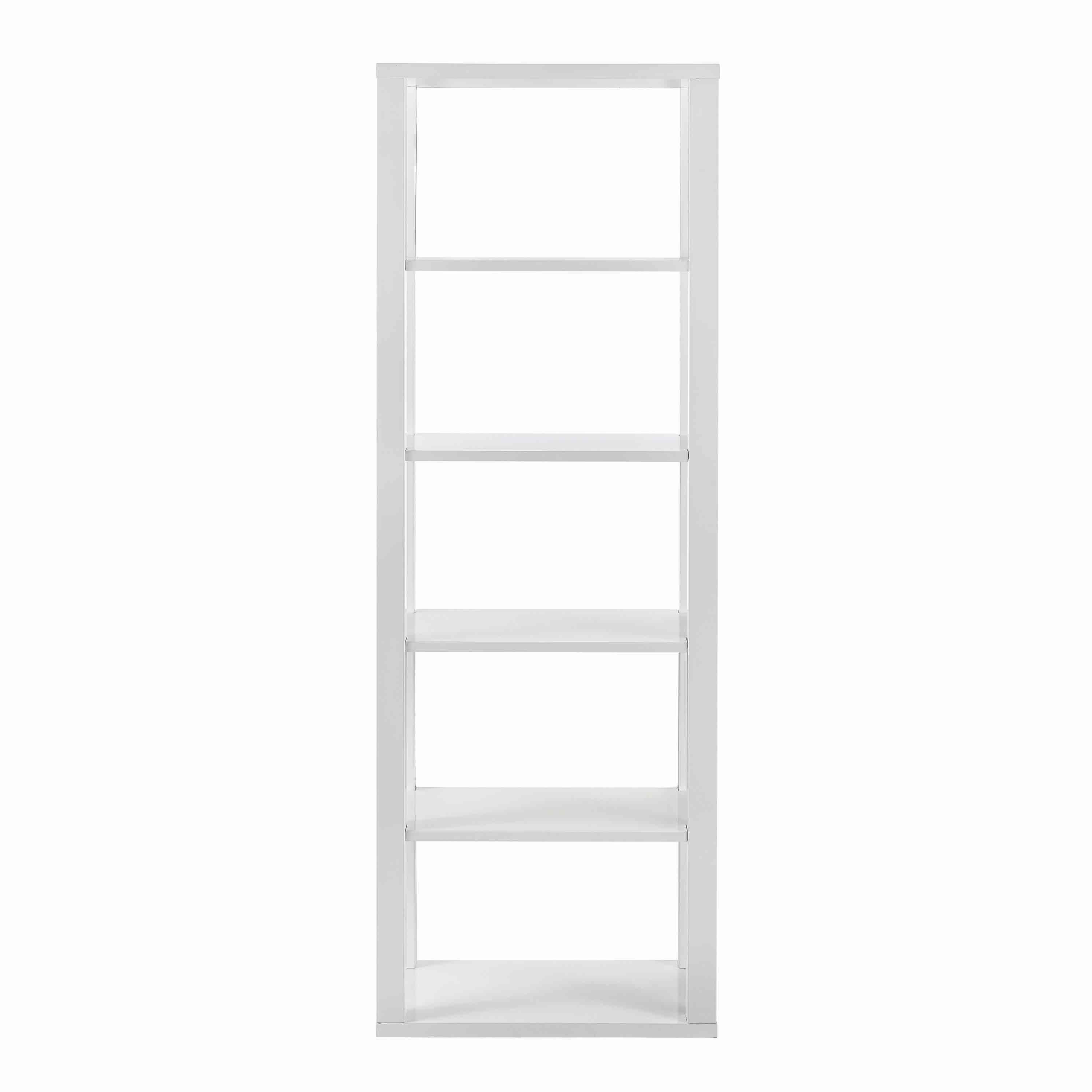 tresero 6 shelving unit frame 90639WHT-B 