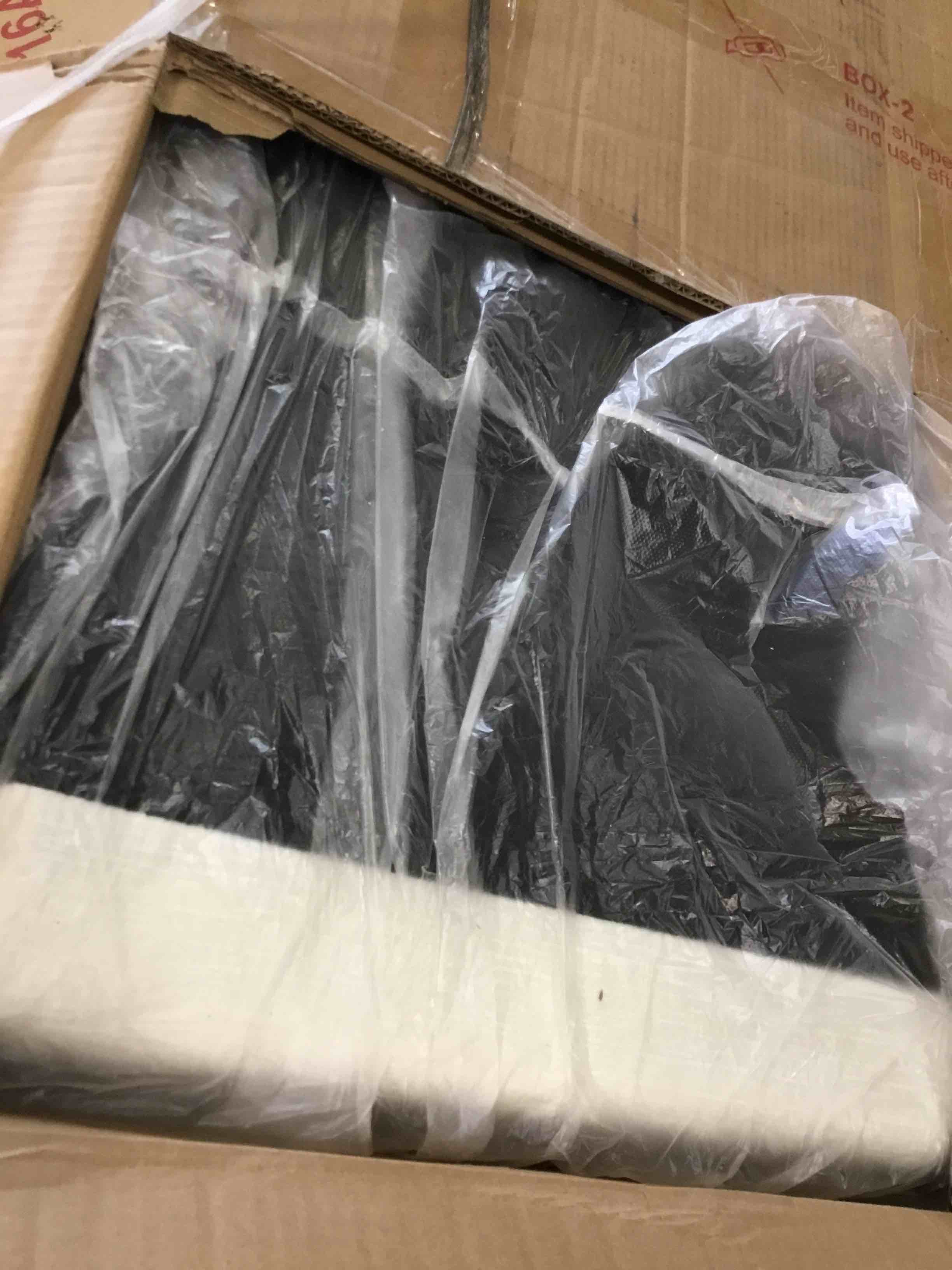 incomplete only 1 box )))120" Sectional Sofa Comfy Cloud Couch for Living Room Modern Sofa Sleeper Deep Couches with Ottoman