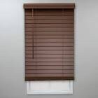 Ponca Cordless Window Blinds Room Darkening Faux Wood Plantation Blinds