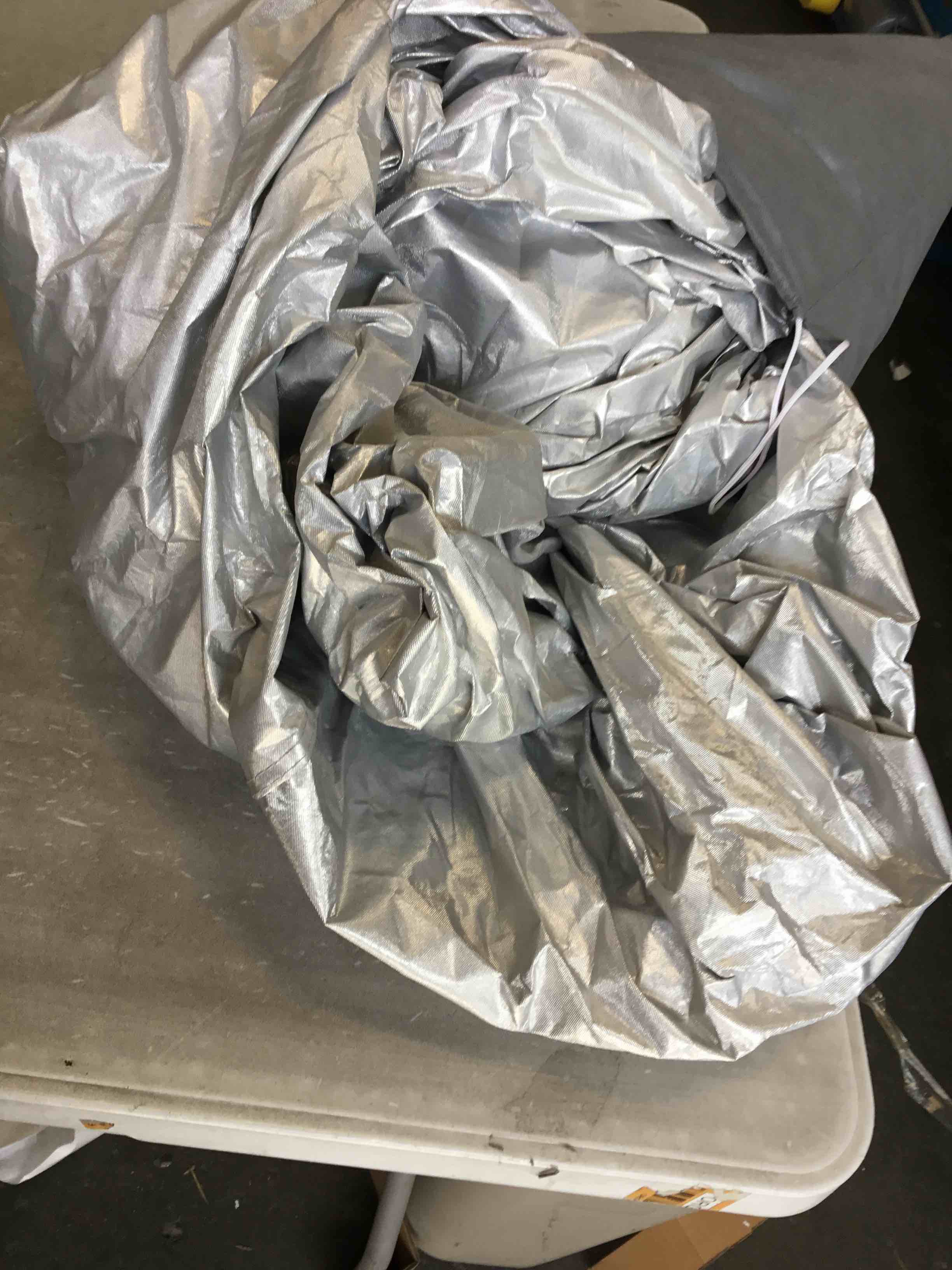 Kayme 6 Layers Car Cover Waterproof All Weather for Automobiles, Outdoor Full Cover Rain Sun UV Protection with Zipper Cotton, Size A2 3XL Universal Fit for Sedan (186-193 inch)