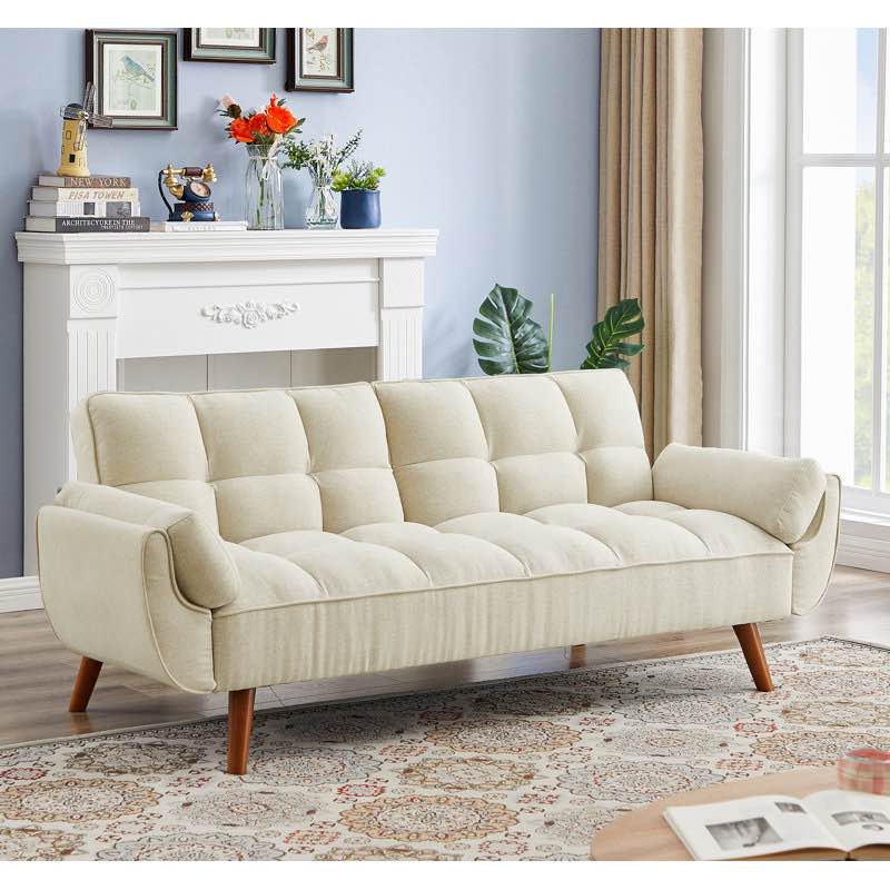 ( similar)jalena 75" flared arm convertible sleeper sofa