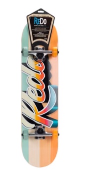 ReDo Skateboard Co. 31" Standard Skateboard - Popsicle Graffiti