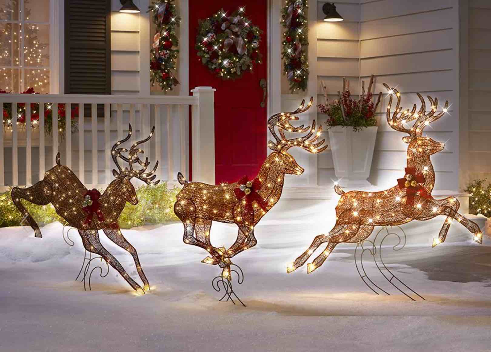 The Choreographed Illuminated Galloping Reindeer