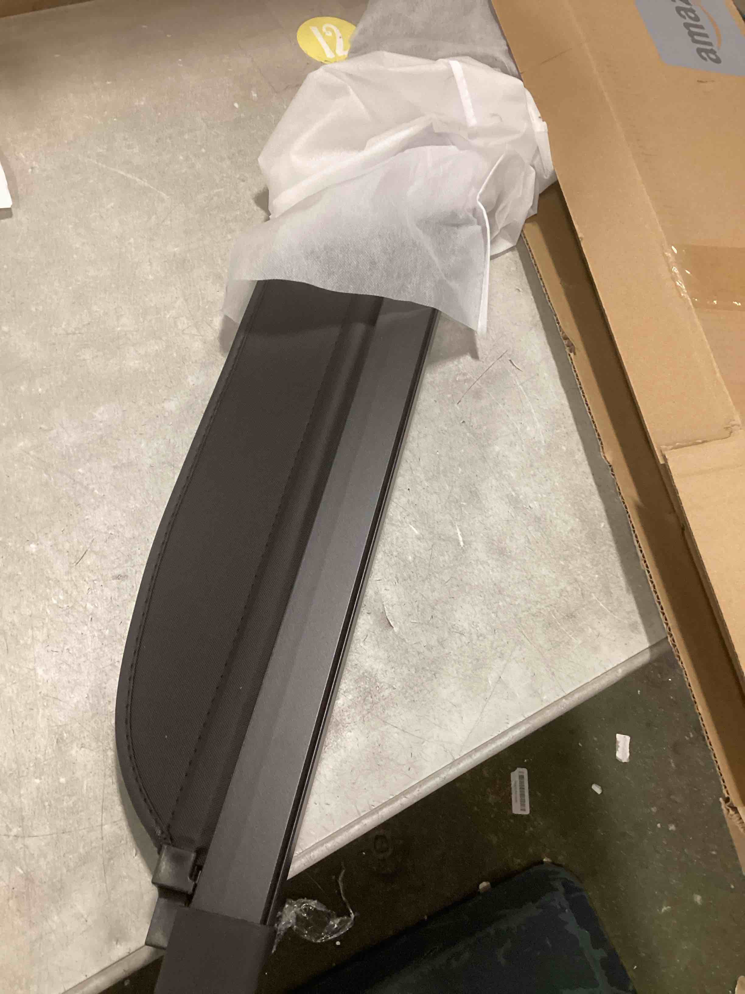 Marretoo for Mercedes Benz ML350 Cargo Cover ML Series Accessories 2006-2011 Black Retractable Trunk Cover