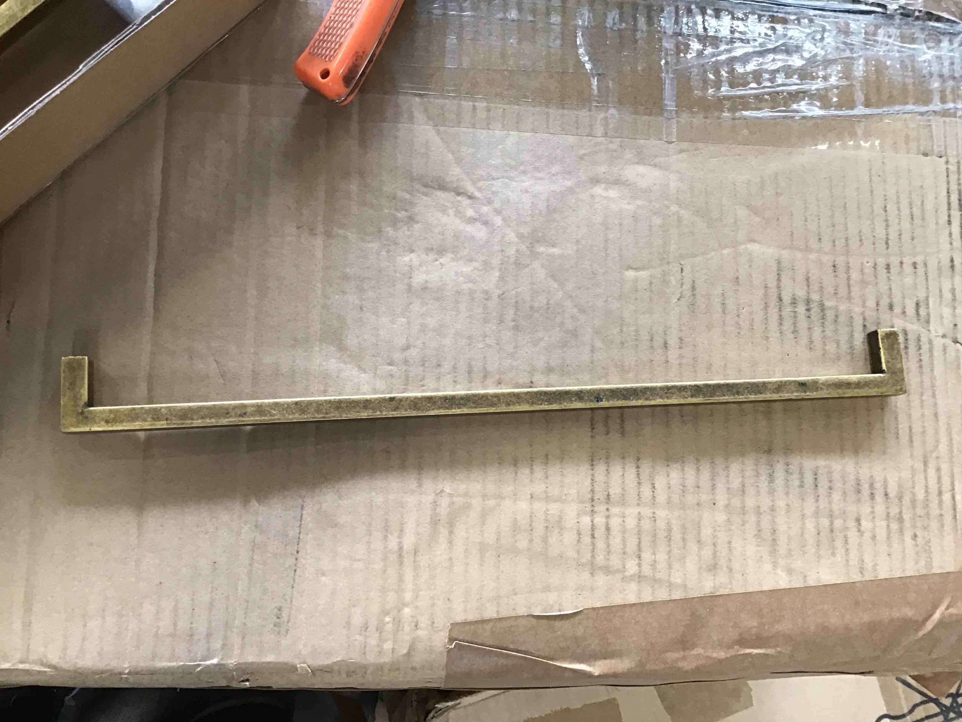 square cabinet 12.5” center to center bar pull