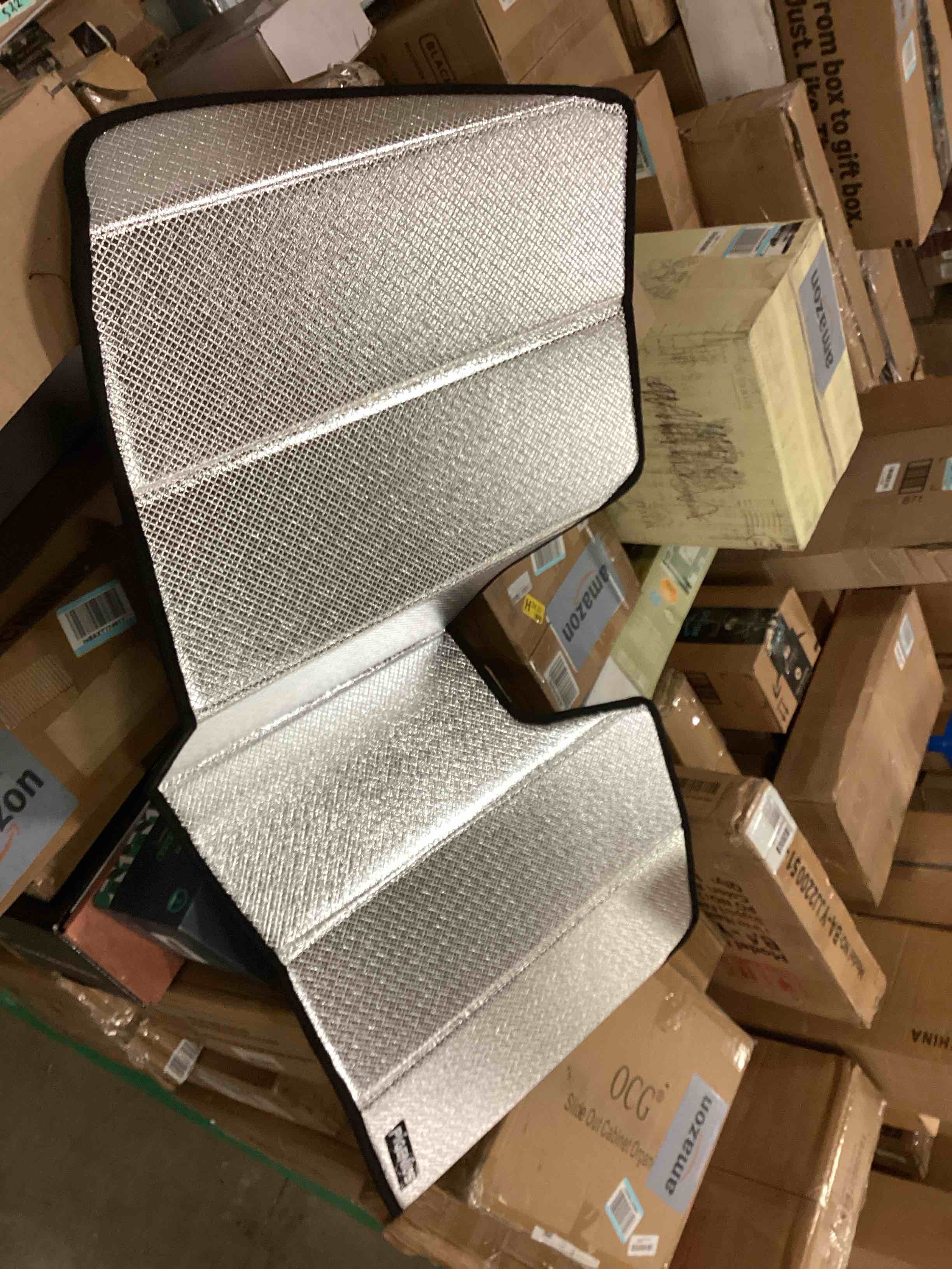 Pigenius Front Windshield Sun Shade for 2015 2016 2017 2018 2019 2020 Ford F150 F-150, Premium Folding Sunshade