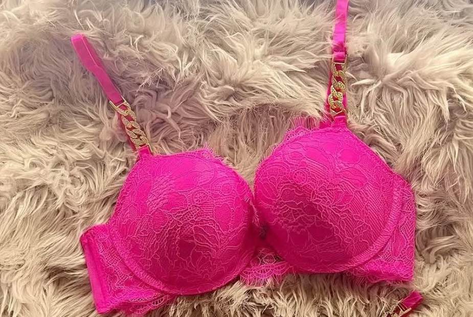 FASHION Women's Balconette  Bra Lace Lightly Padded Demi Full Coverage  Size  (36B) Bras  