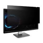 Staples Privacy Filter for 24  Widescreen Monitors Black 2767339