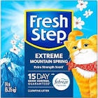 fresh step non-clumping premium cat litter with febreze freshness  scented - 21 lbs