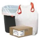 New, Draw 'n Tie Trash Bags, 13 Gal, 0.9 Mil, White, 200/carton (e-9.5-ib2)